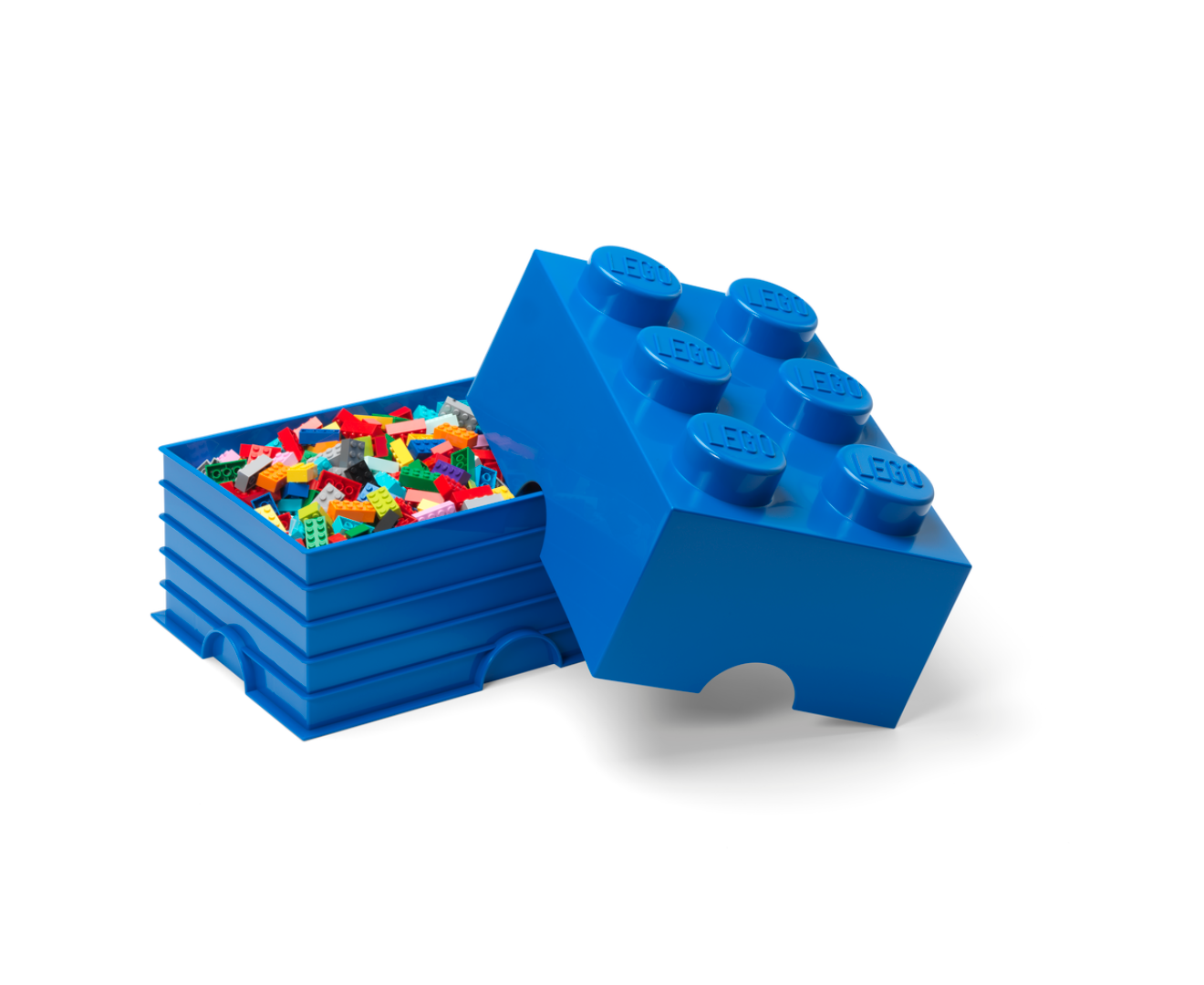 Lego Storage Caja Para Almacenar Forma Bloque 2x3 - Fan Army