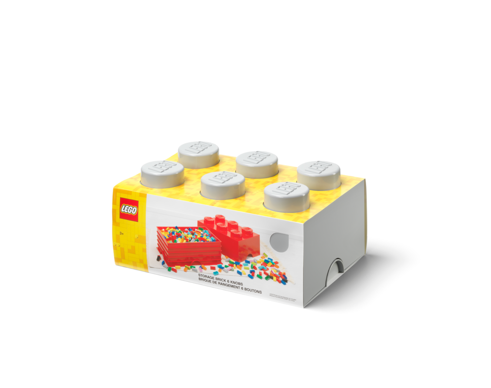 Lego Storage Caja Para Almacenar Forma Bloque 2x3 - Fan Army