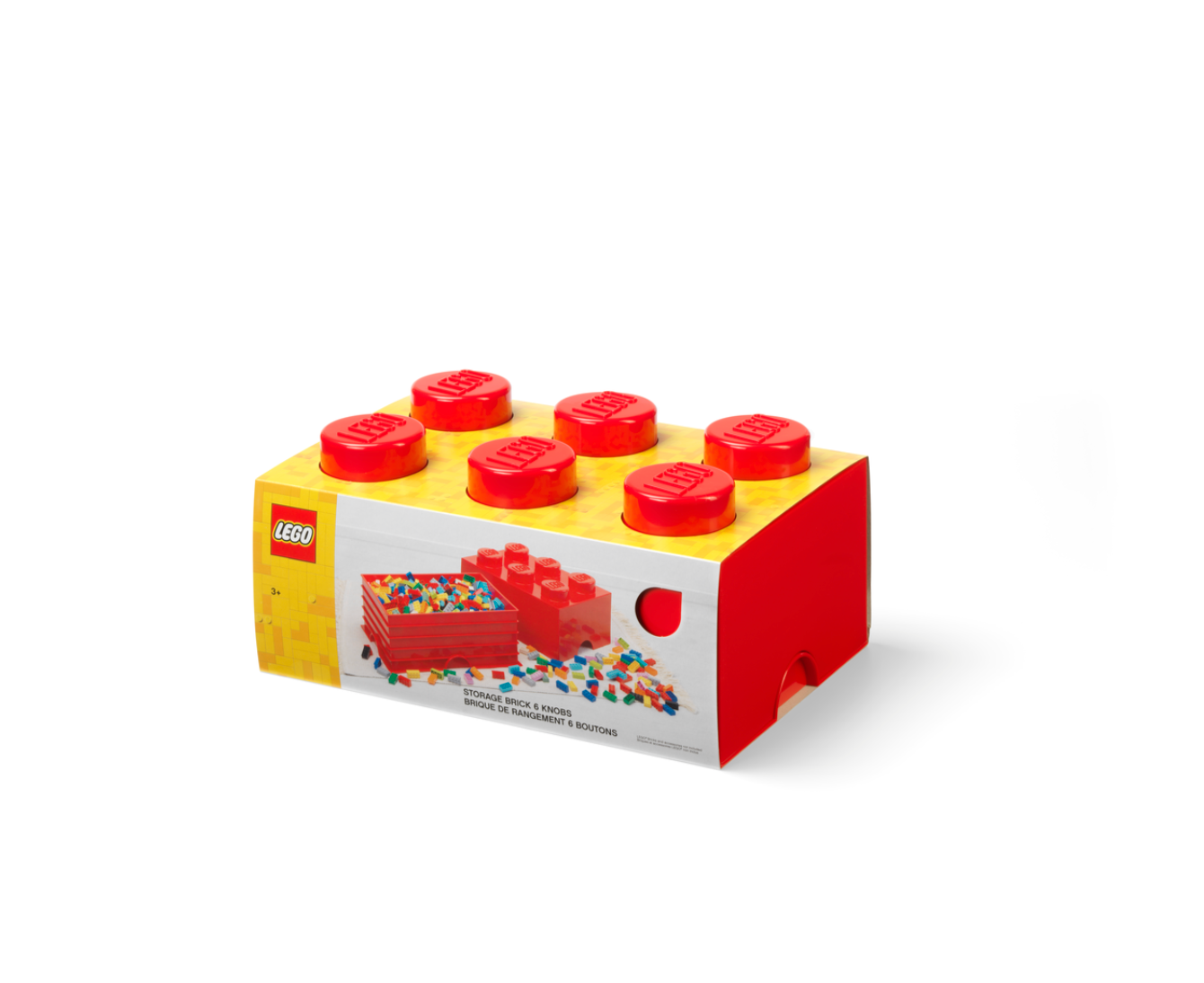 Lego Storage Caja Para Almacenar Forma Bloque 2x3 - Fan Army