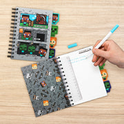Cuaderno con Separaciones Minecraft