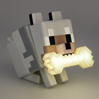 Lámpara Minecraft Lobo Luz de Noche Original - Fan Army