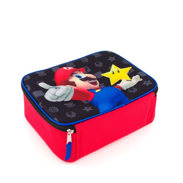 Super Mario Lonchera Para Niños 3D Nintendo original Bioworld - Fan Army