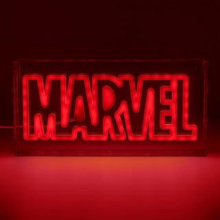 Marvel Lampara Luz Decorativa Neon Logo Original Paladone