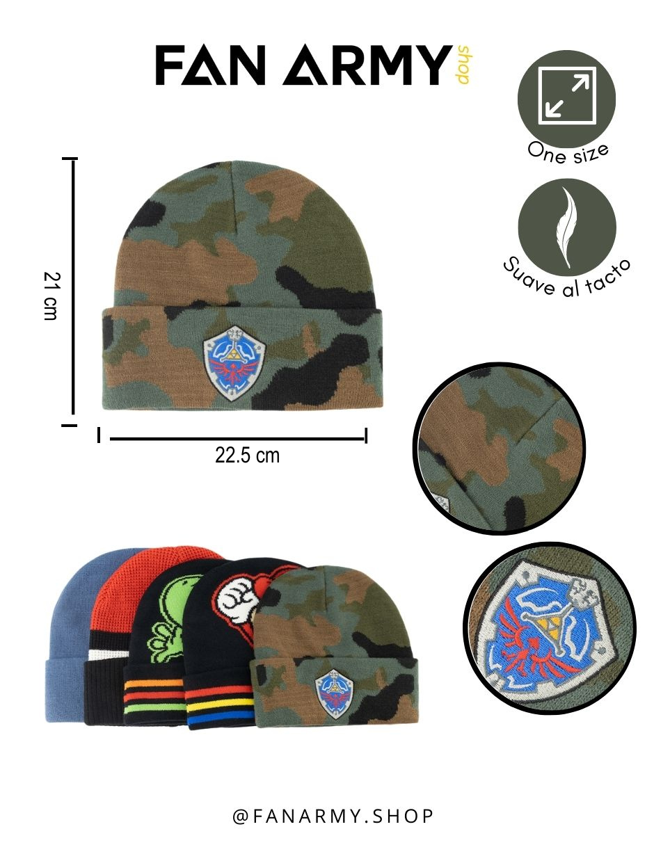 Beanie Super Mario Jumping Rojo Oficial - Fan Army