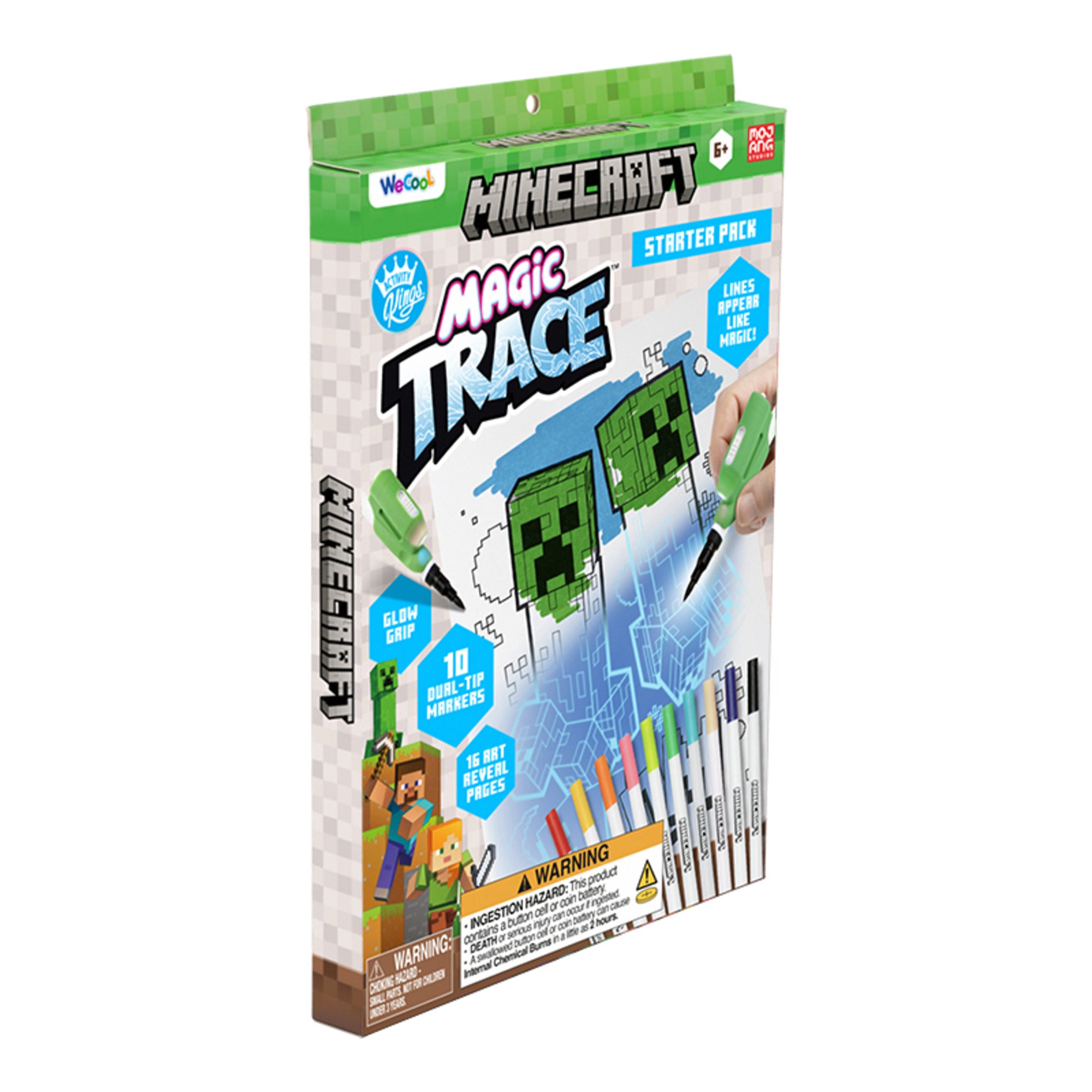 Kit de Dibujo Minecraft Magic Trace Original - Fan Army