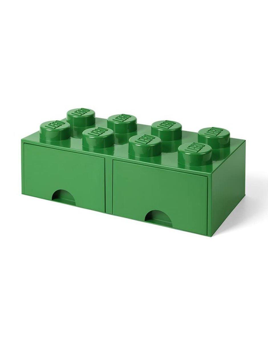 LEGO Storage, bloque con dos cajones para almacenar Brick 8 - Fan Army