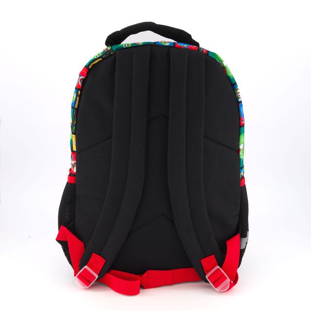 Super Mario Mochila Para Niños Escolar Stirpes Bioworld - Fan Army