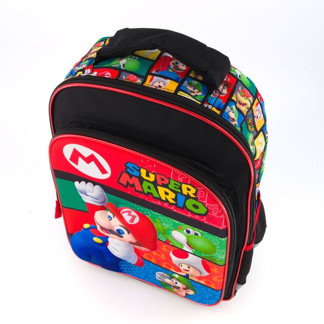 Super Mario Mochila Para Niños Escolar Stirpes Bioworld - Fan Army