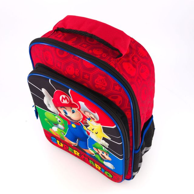 Super Mario Mochila Escolar Bioworld Original - Fan Army