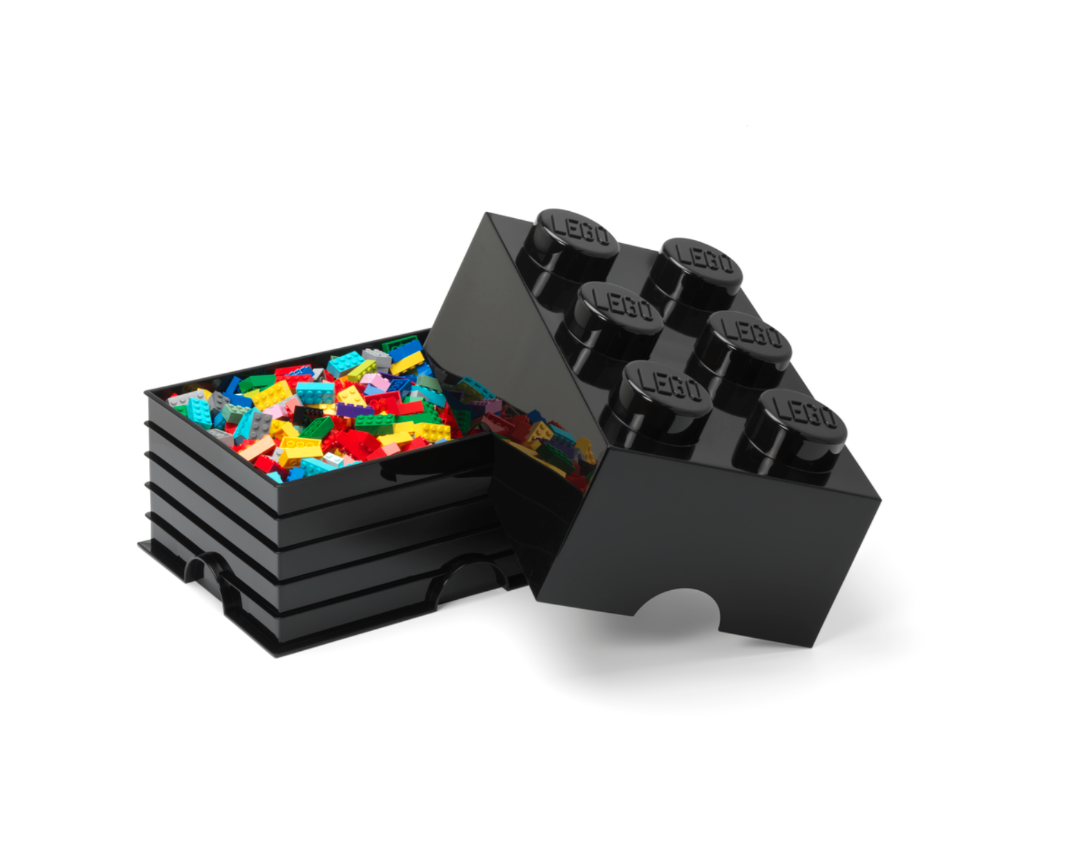 Lego Storage Caja Para Almacenar Forma Bloque 2x3 - Fan Army