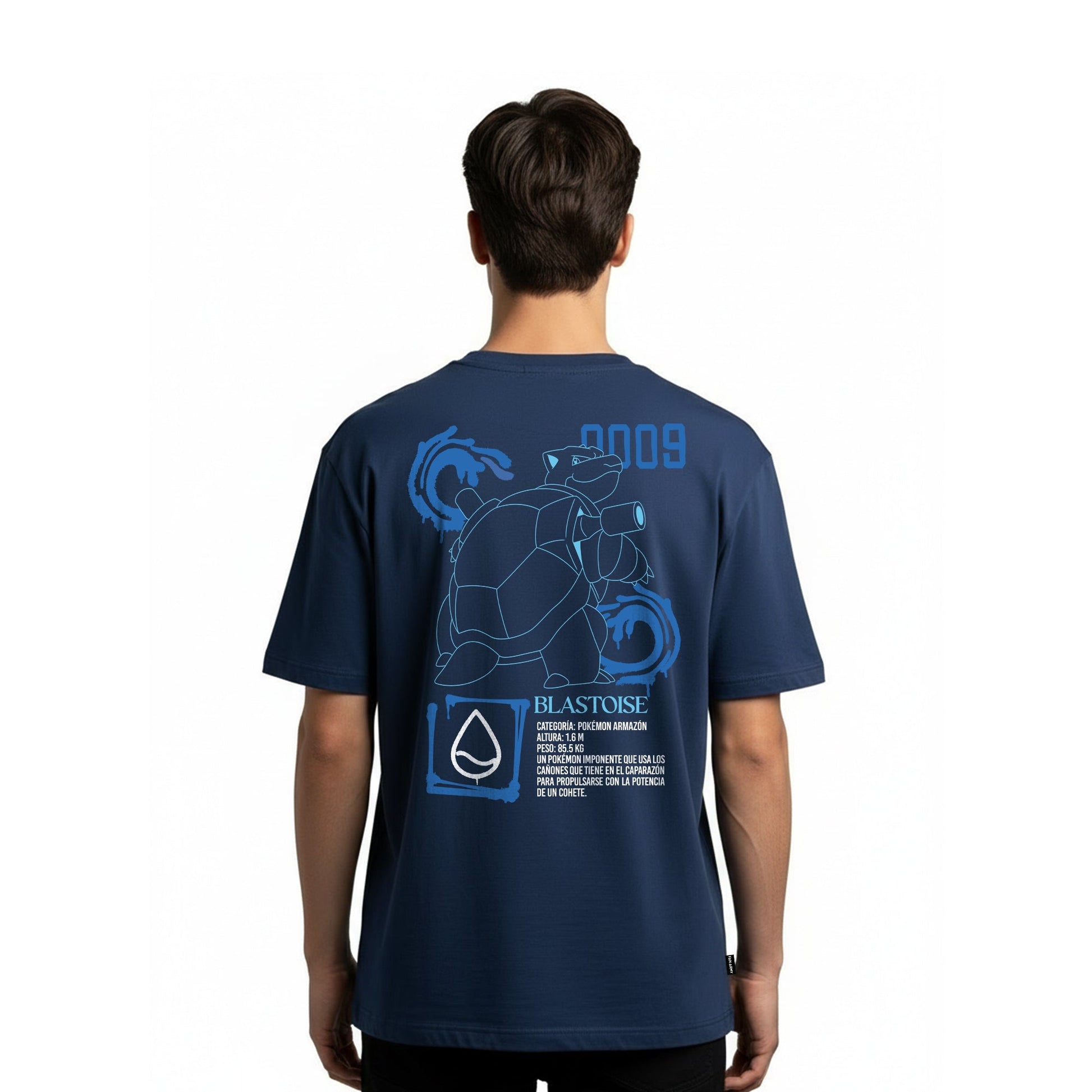 Playera Pokémon Blastoise Graffiti - Fan Army