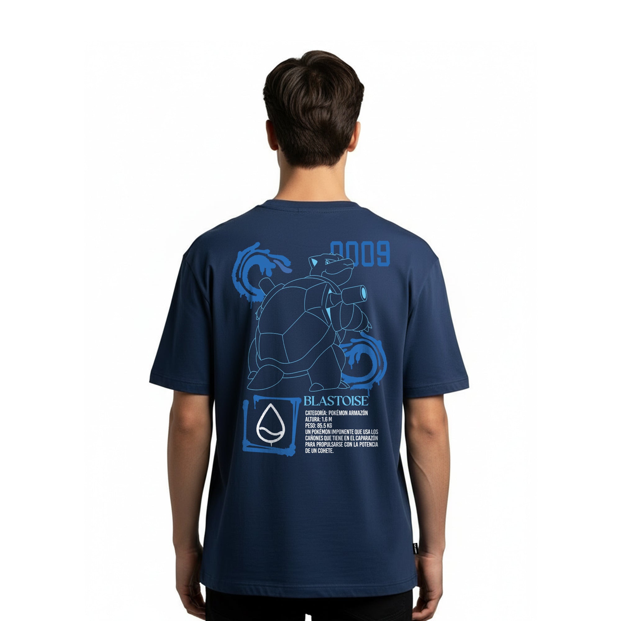Playera Pokémon Blastoise Graffiti - Fan Army