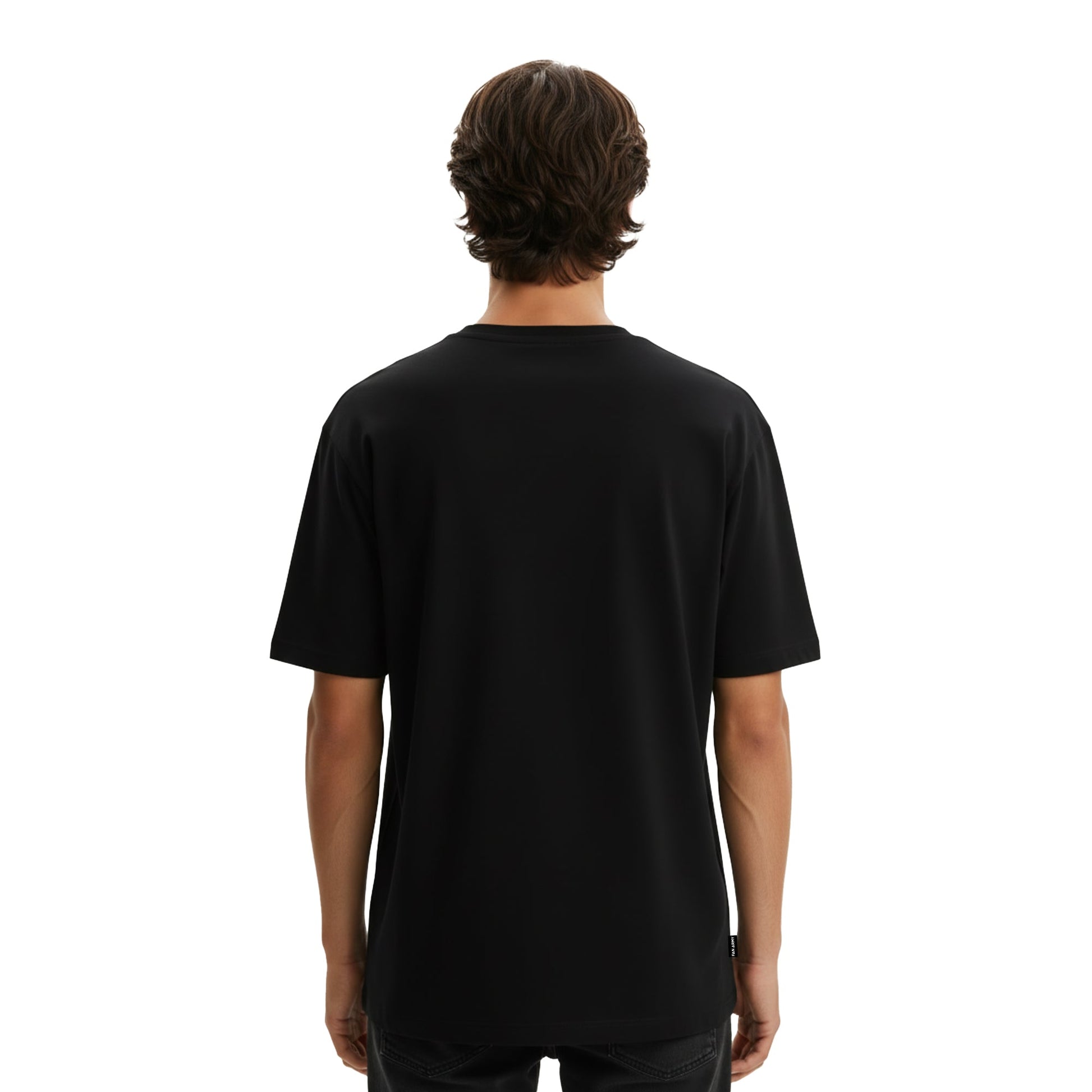 Playera Star Wars Hombre Mujer Negro Disney Original Luke Skywalker y Princesa Leia - Fan Army