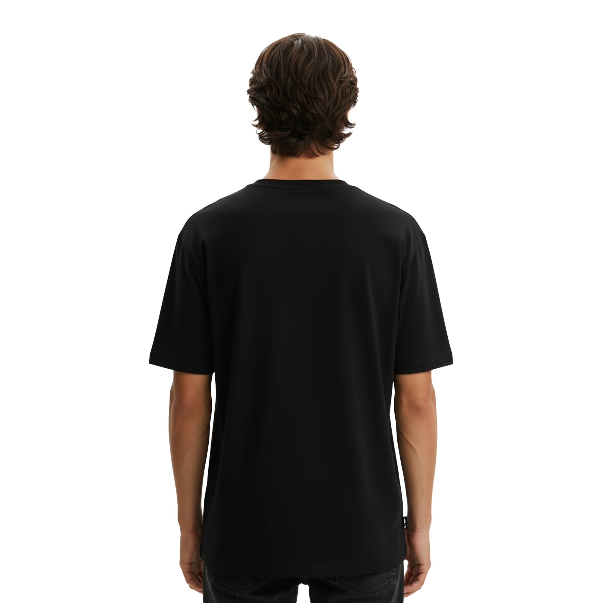 Playera Star Wars Hombre Mujer Negro Disney Original Luke Skywalker y Princesa Leia - Fan Army