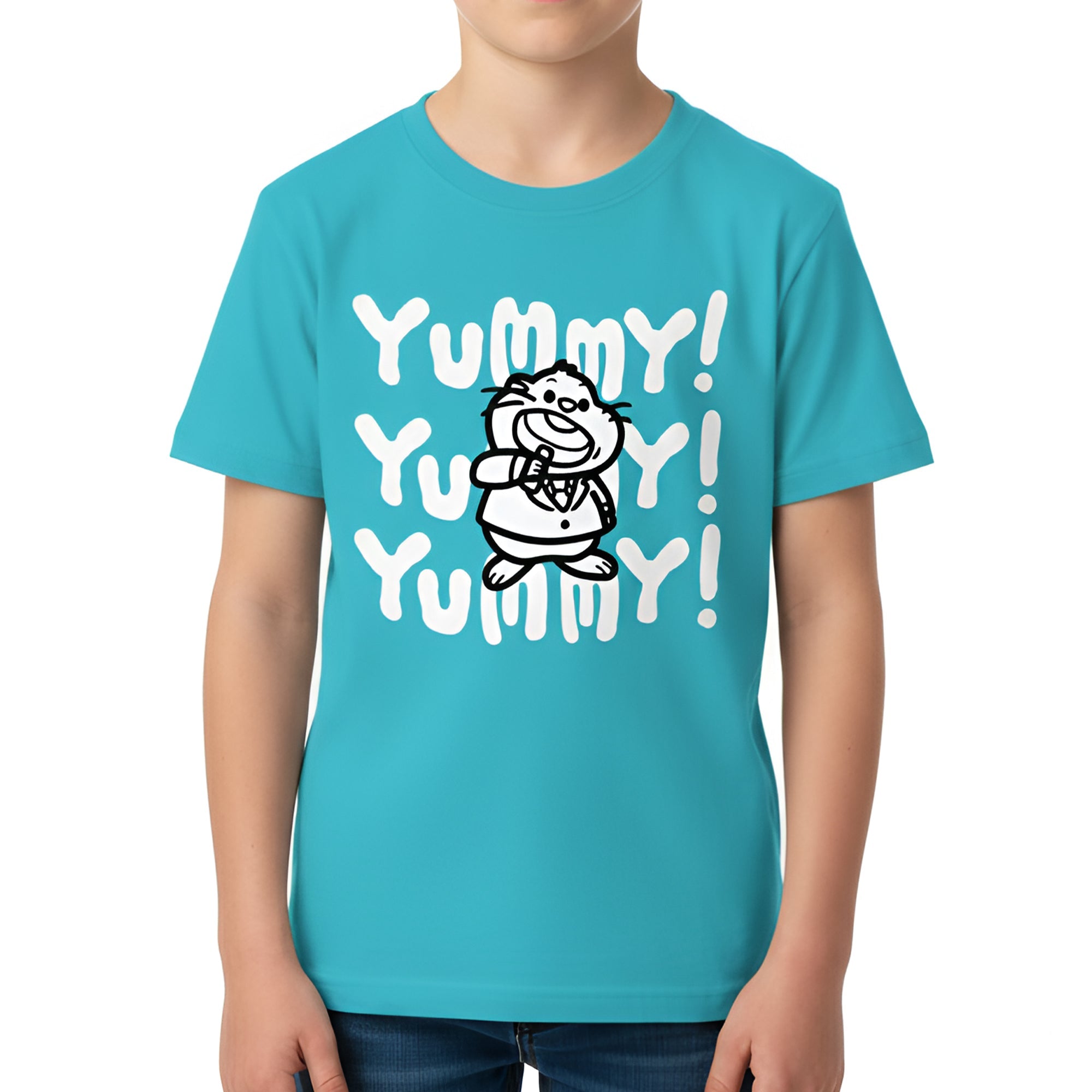 Playera Niño Zootopia Niño Niña Turquesa Disney Original Yummy - Fan Army