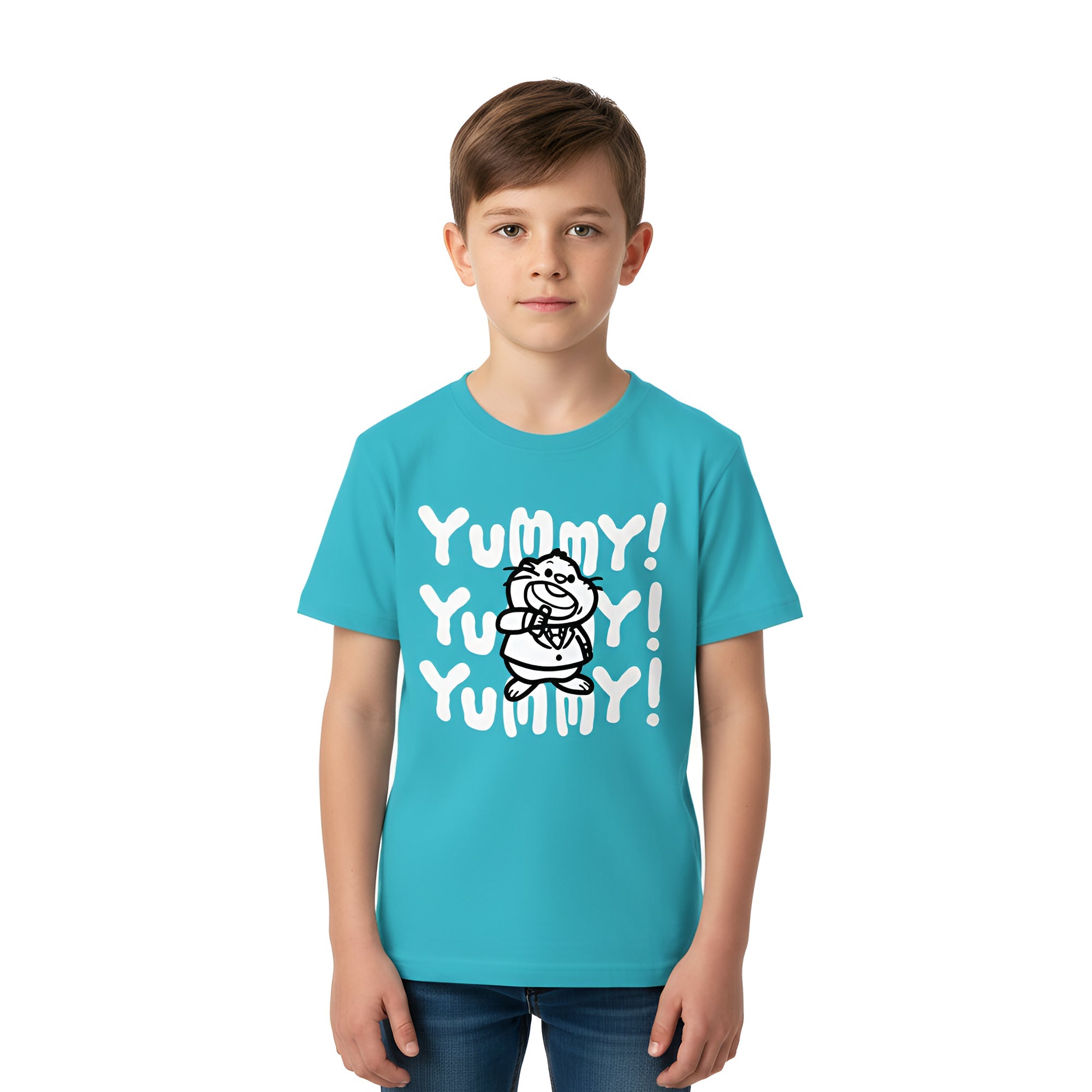 Playera Niño Zootopia Niño Niña Turquesa Disney Original Yummy - Fan Army