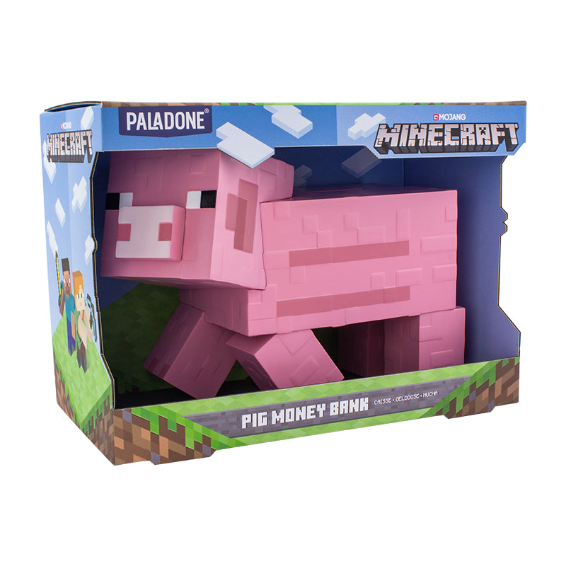 Alcancía de Pig Minecraft Original - Fan Army
