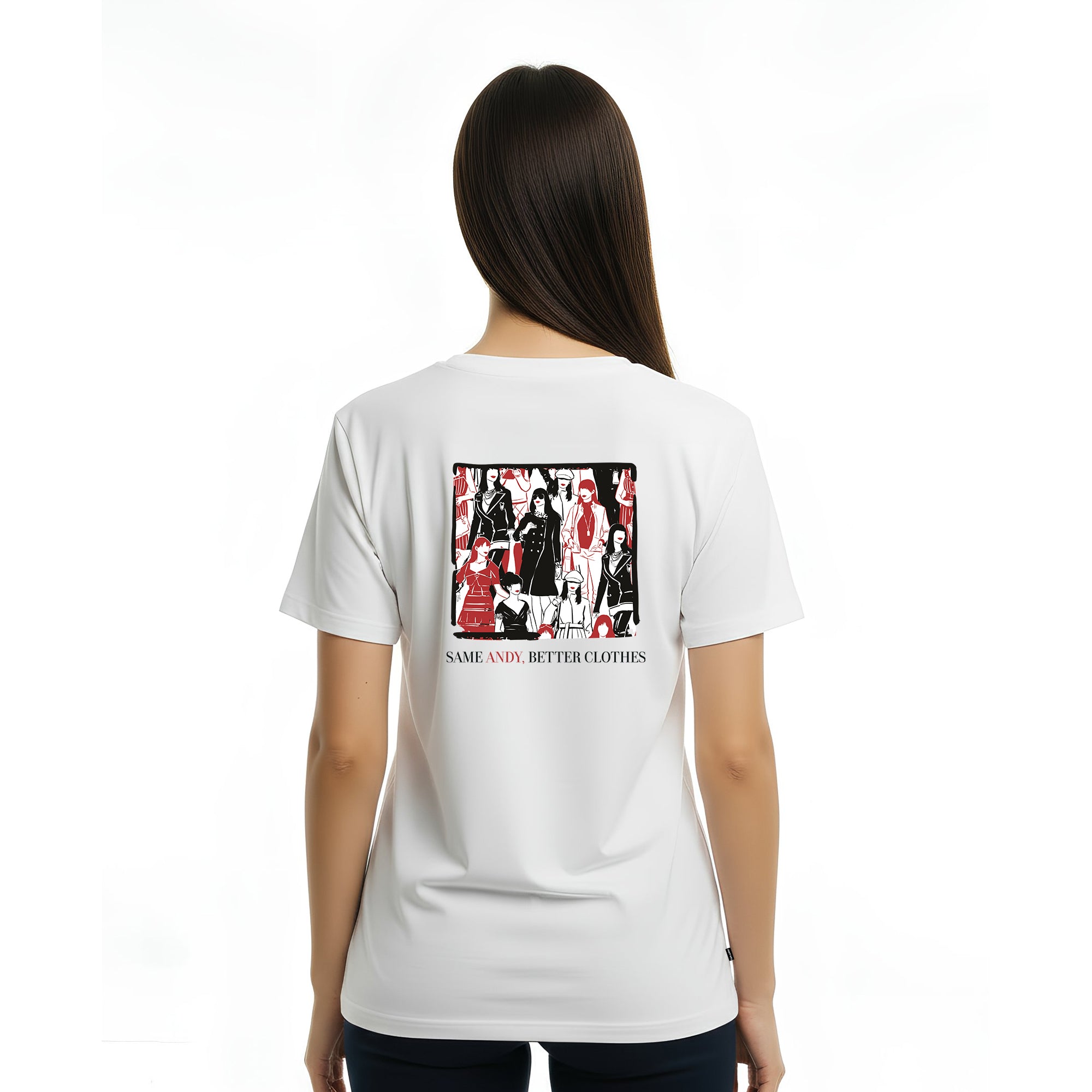 Playera The Devil Wears Prada Hombre Mujer Blanco FOX Original Andrea