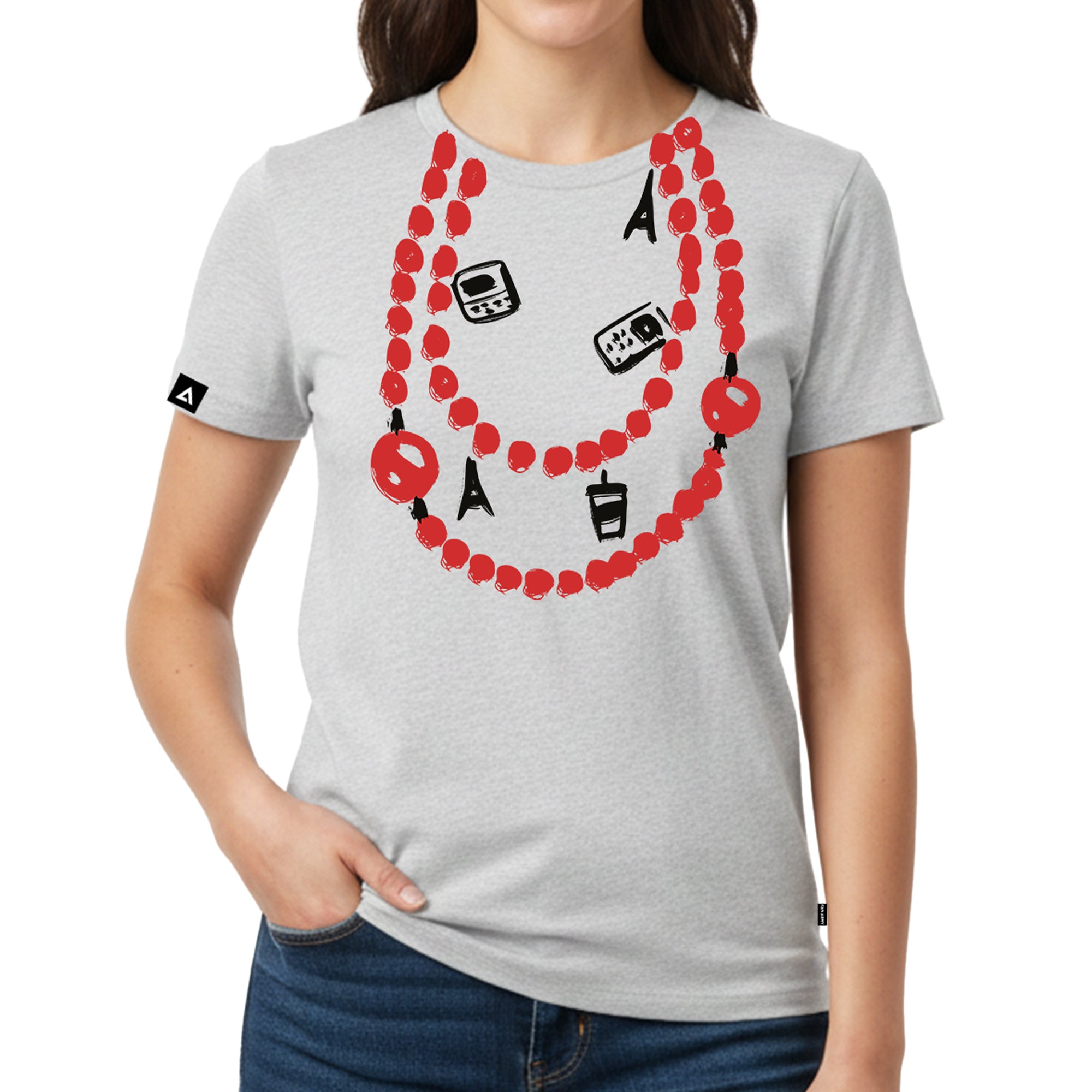 Playera The Devil Wears Prada Hombre Mujer Gris FOX Original Collar