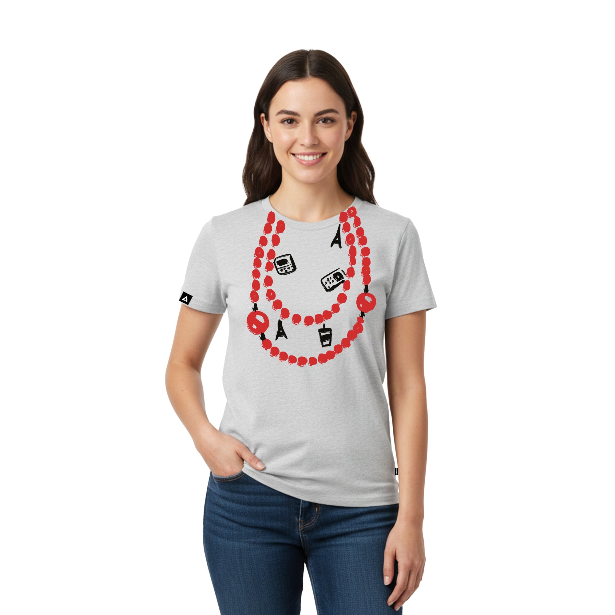 Playera The Devil Wears Prada Hombre Mujer Gris FOX Original Collar