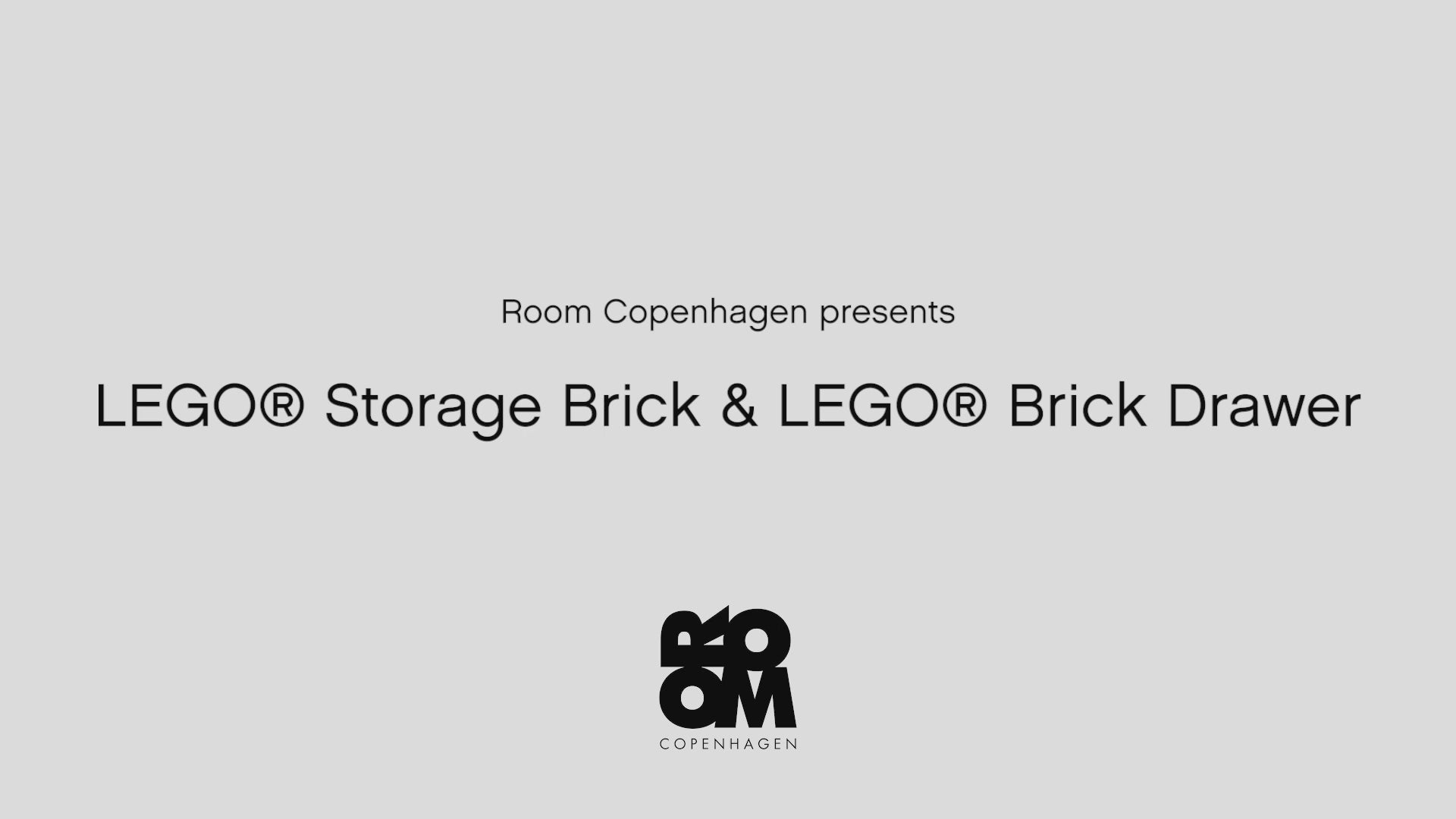 Cargar vídeo: LEGO Storage