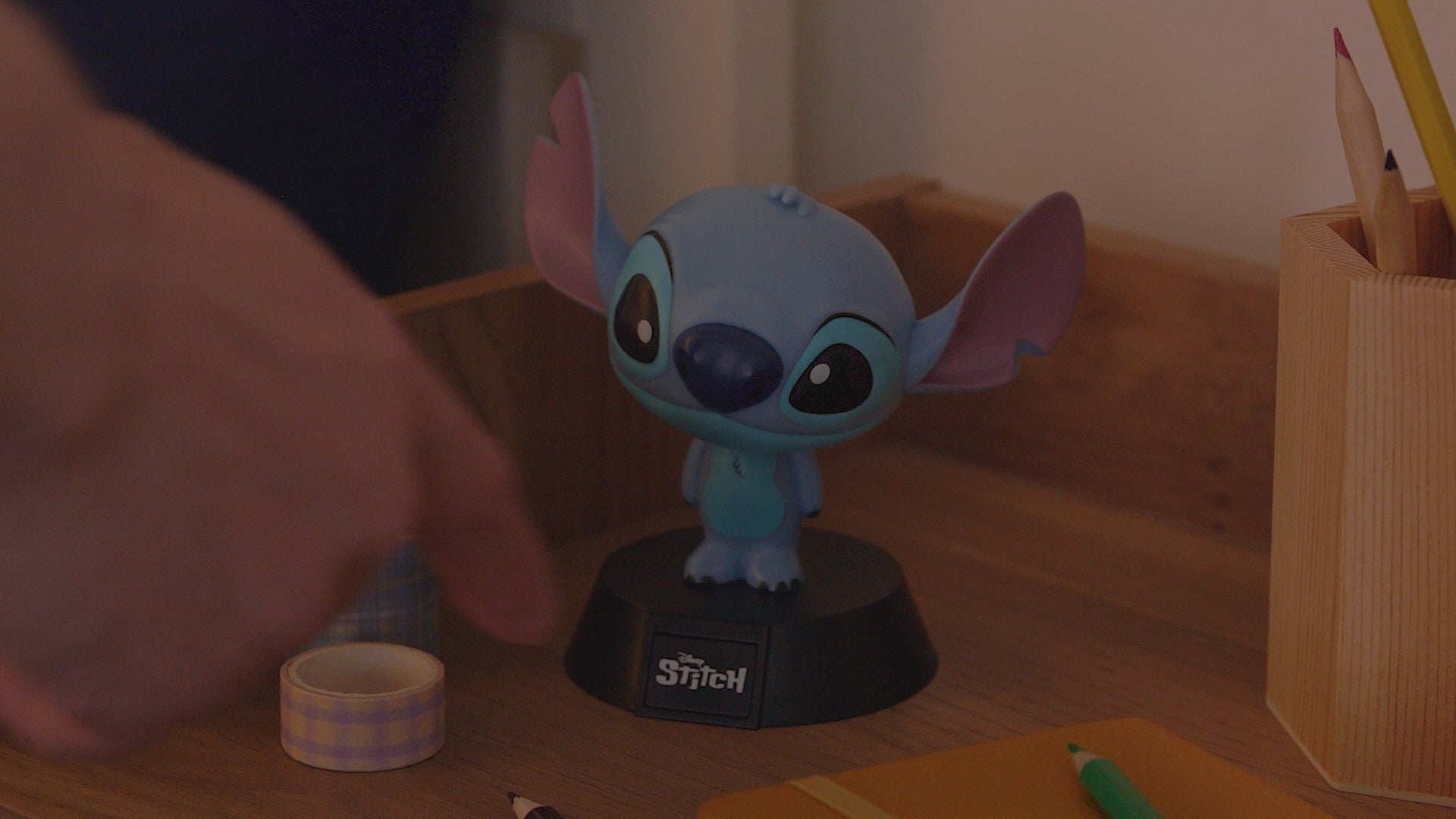 Cargar vídeo: Lámpara Stitch Icon Disney Stitch Luz de Noche Original