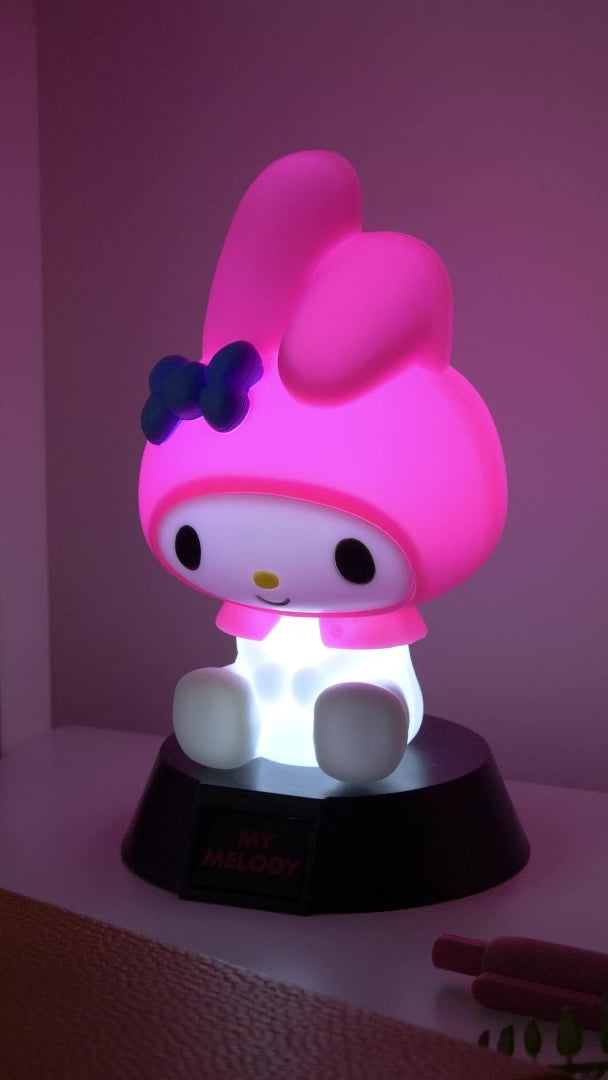 Cargar vídeo: Lámpara My Melody LED Icon Kawaii