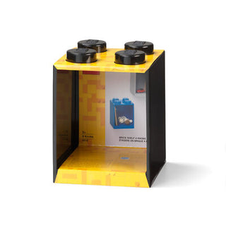 LEGO Estante Librero para Pared Apilable 4 - Estantería Creativa Decoración y Almacenamiento - Fan Army