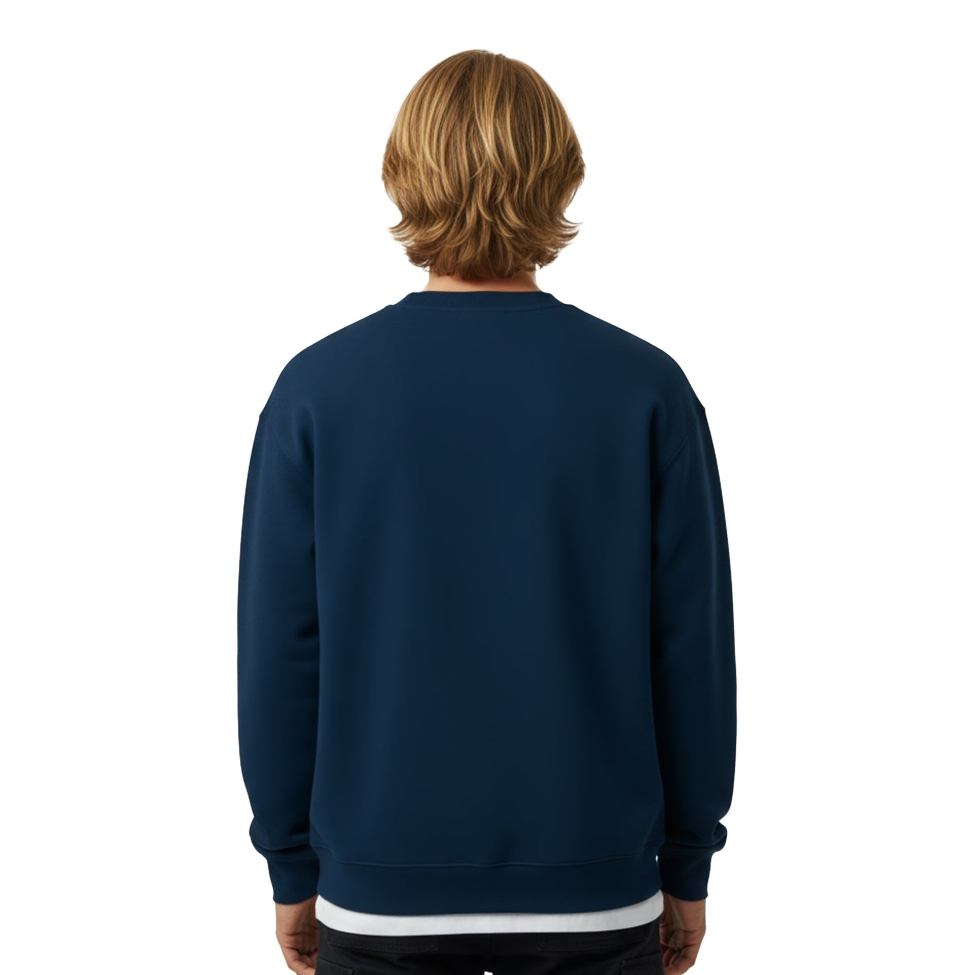 Sudadera Star Wars Hombre Mujer Azul Marino Disney Original Merry Force - Fan Army