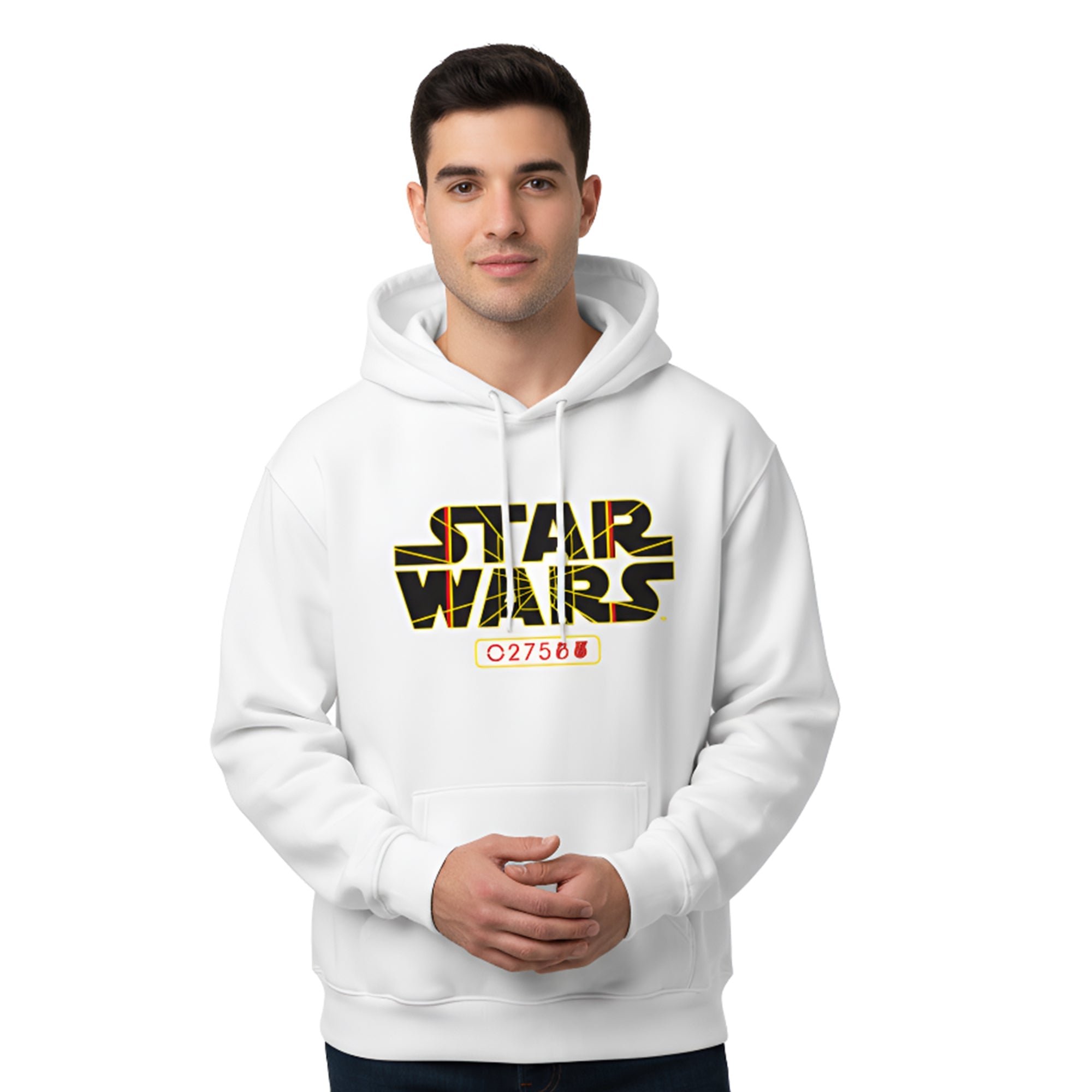 Hoodie Star Wars Hombre Mujer Blanco Disney Original X-Wing - Fan Army