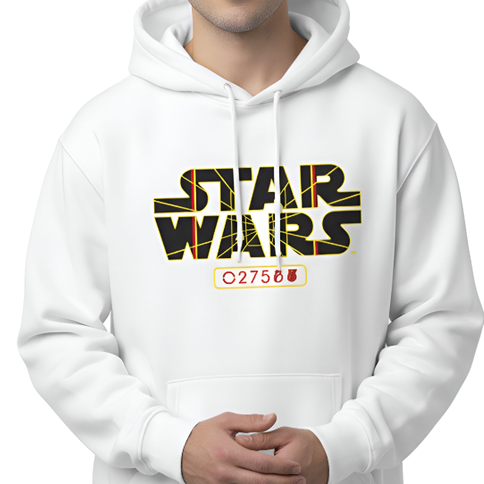 Hoodie Star Wars Hombre Mujer Blanco Disney Original X-Wing - Fan Army