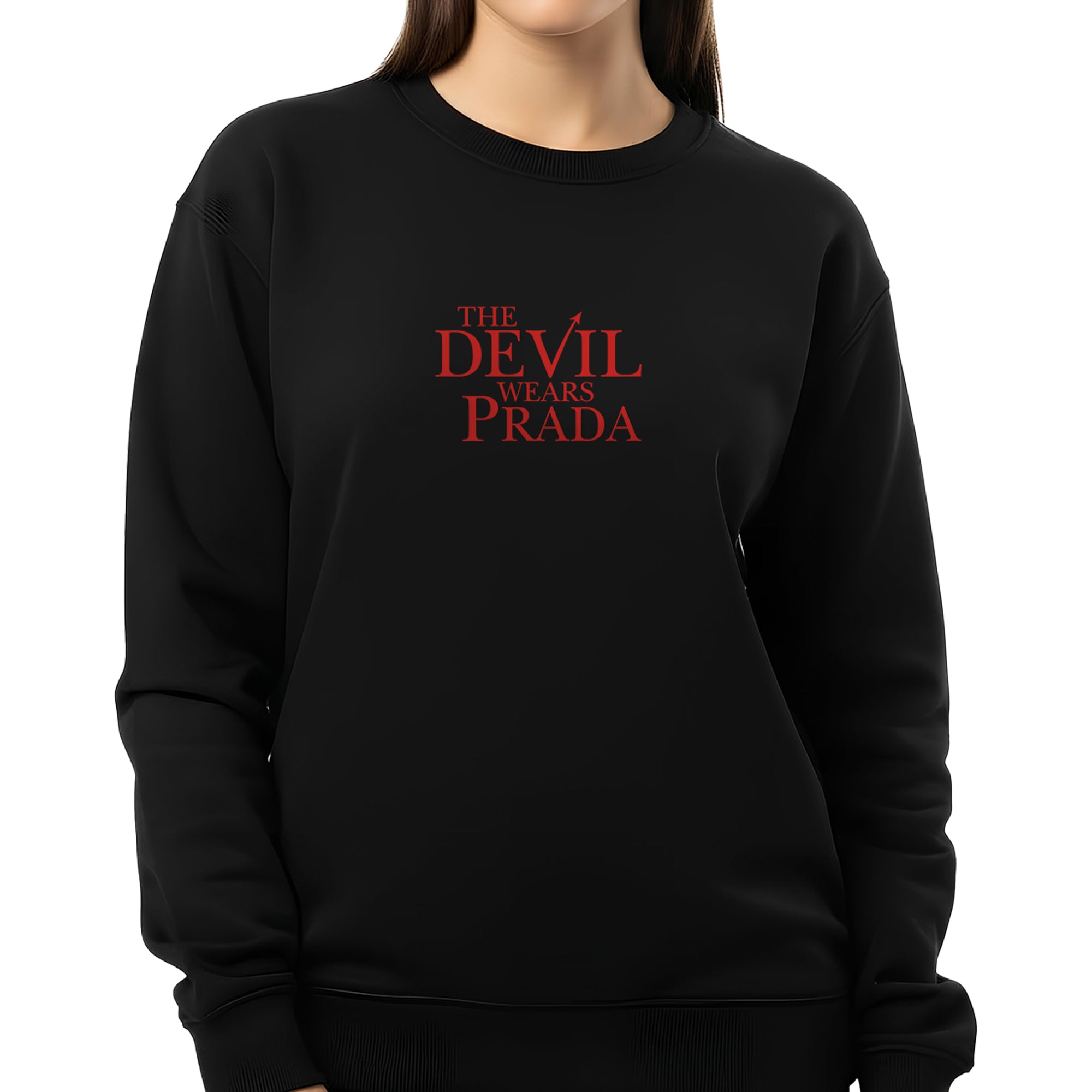Sudadera The Devil Wears Prada Hombre Mujer Negro FOX Original Highheel