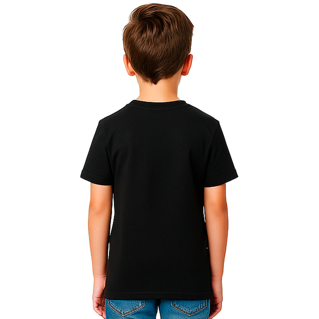 Playera Niño Mario Bros Negro Vintage Nintendo Oficial - Fan Army