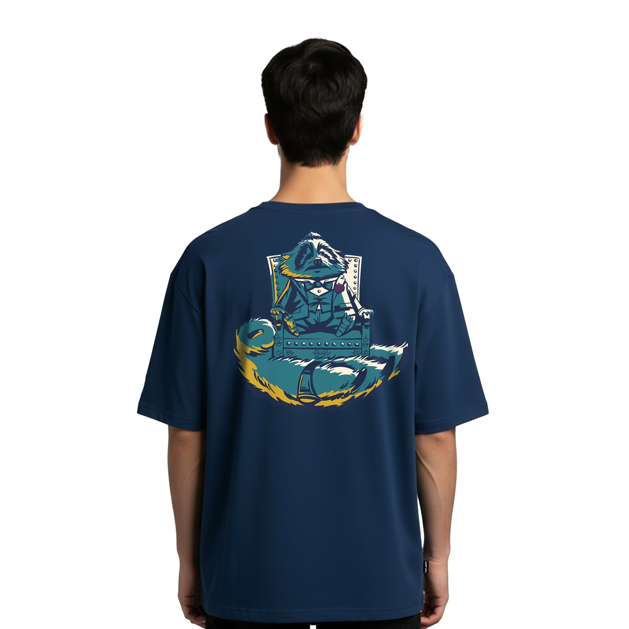 Playera Zootopia 2 Hombre Mujer Azul Marino Disney Original Mr. Big - Fan Army