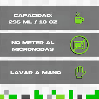 Taza Mágica Minecraft