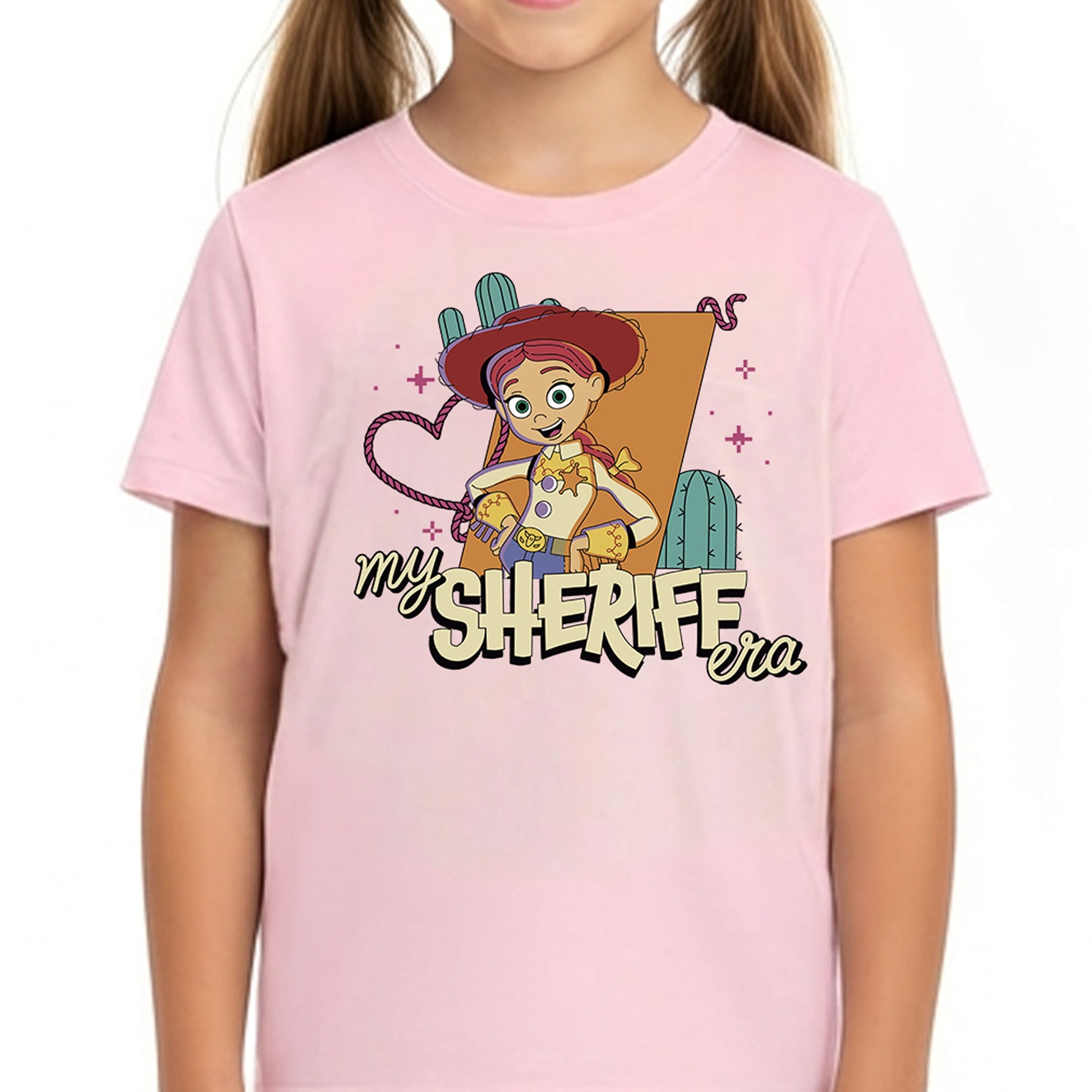 Playera Niño Toy Story Niño Niña Rosa Disney Pixar Original My Sheriff Era - Fan Army