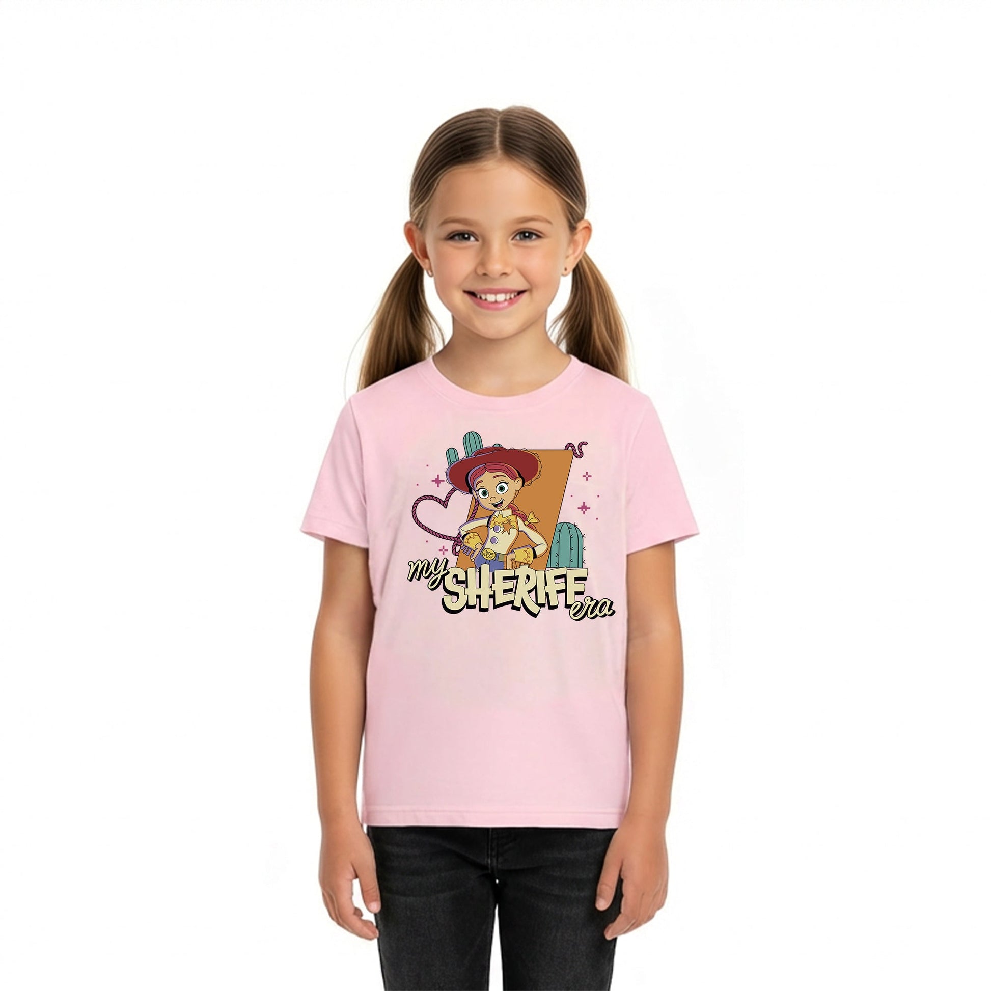 Playera Niño Toy Story Niño Niña Rosa Disney Pixar Original My Sheriff Era - Fan Army