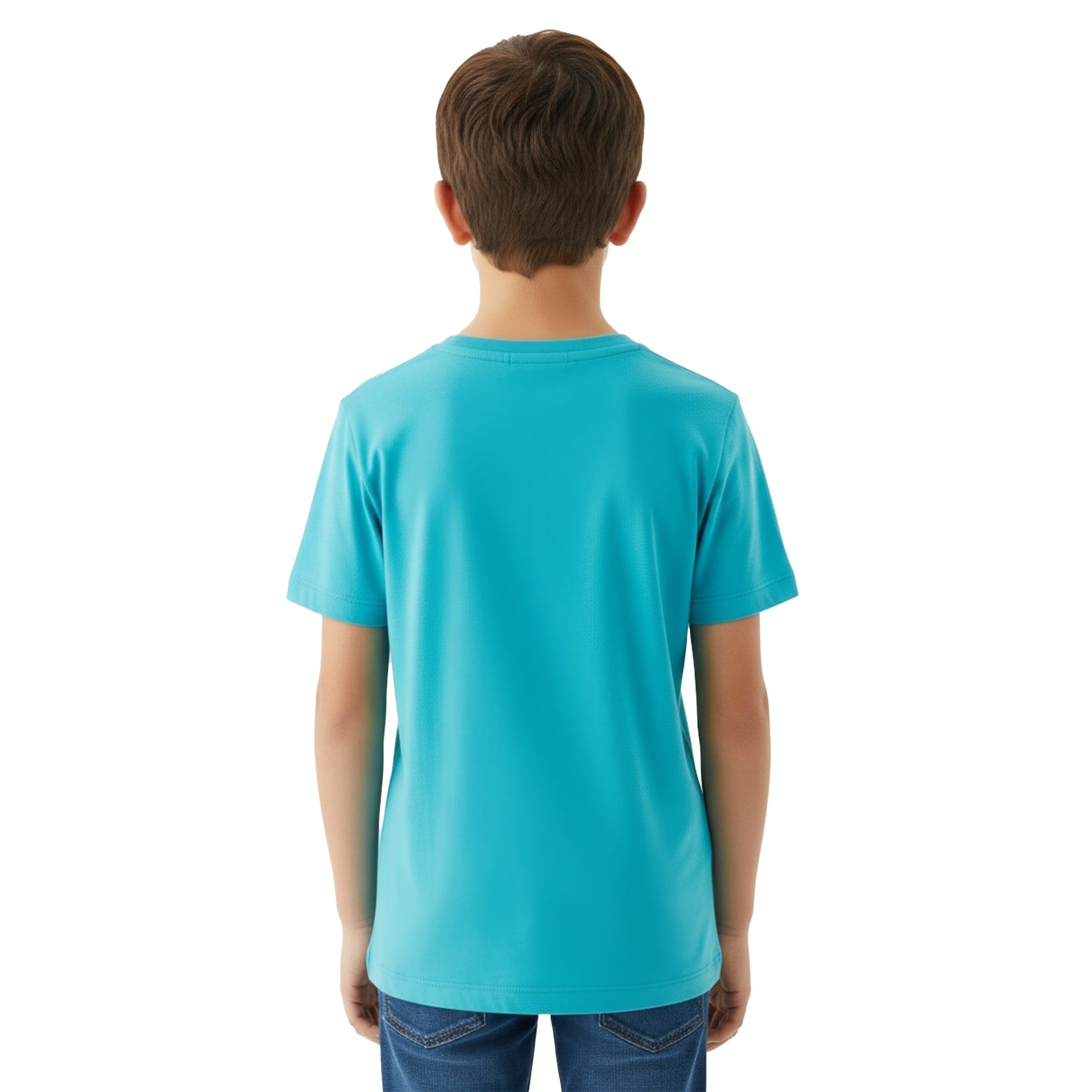 Playera Niño Stitch Navidad Niño Niña Turquesa Disney Original Festive Hugs - Fan Army