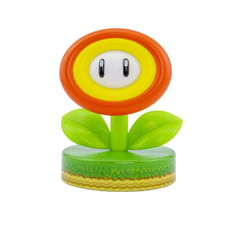 Paladone | Super Mario | Icon Fire Flower Light V2, Producto Oficial