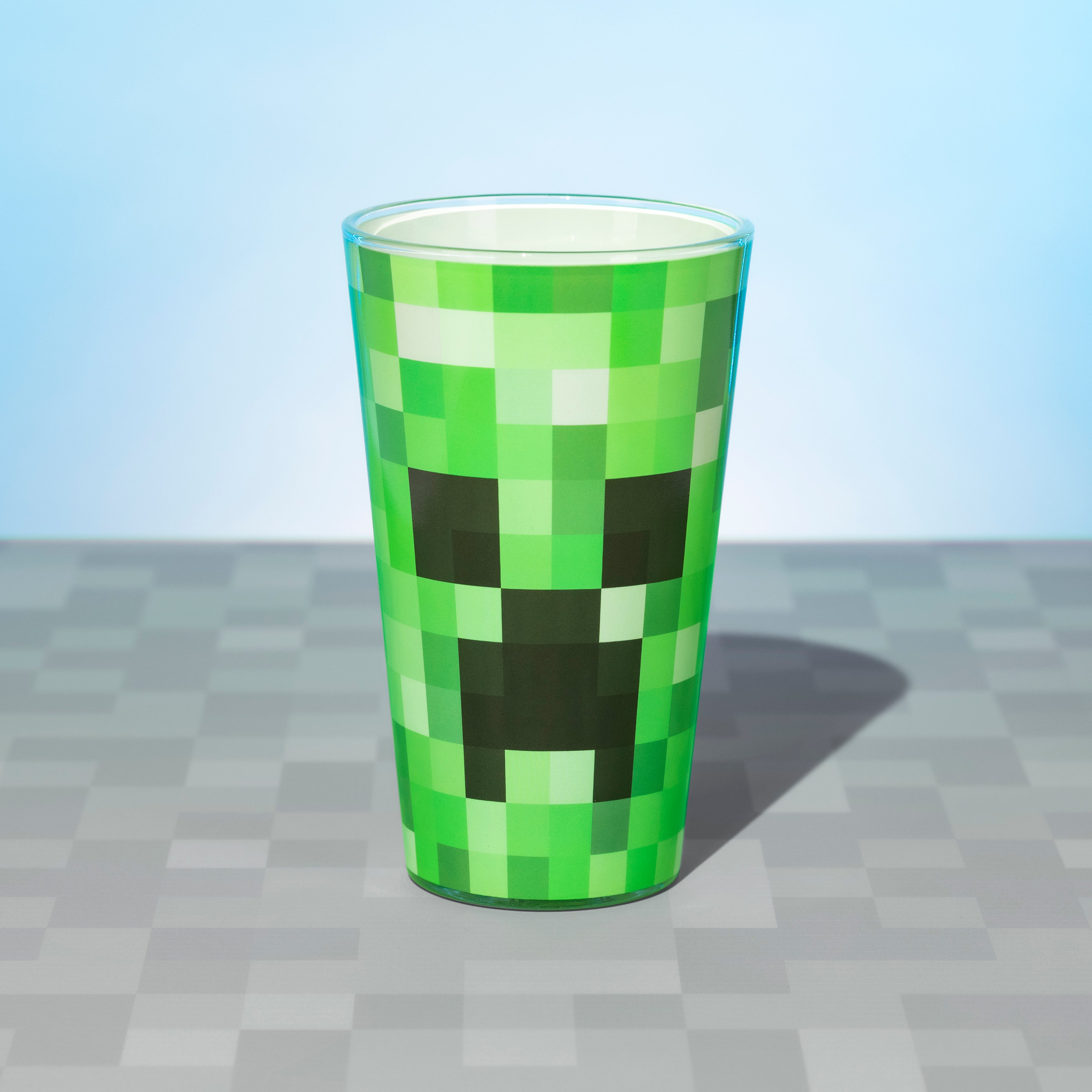 Vaso de Vidrio Creeper de Minecraft Termo Original - Fan Army