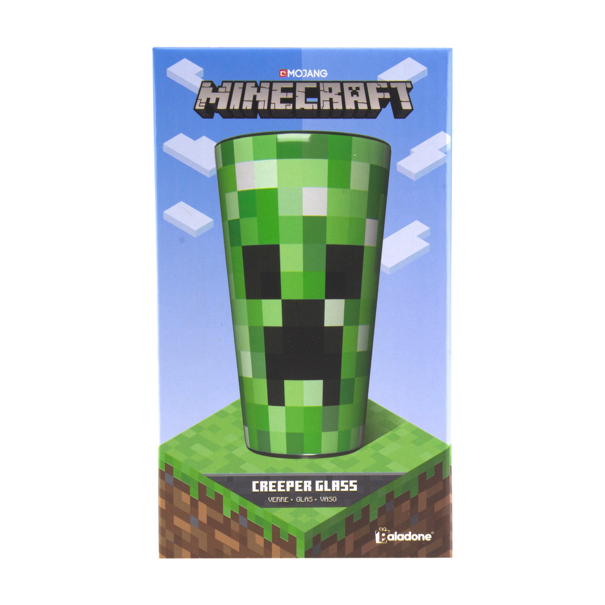 Vaso de Vidrio Creeper de Minecraft Termo Original - Fan Army