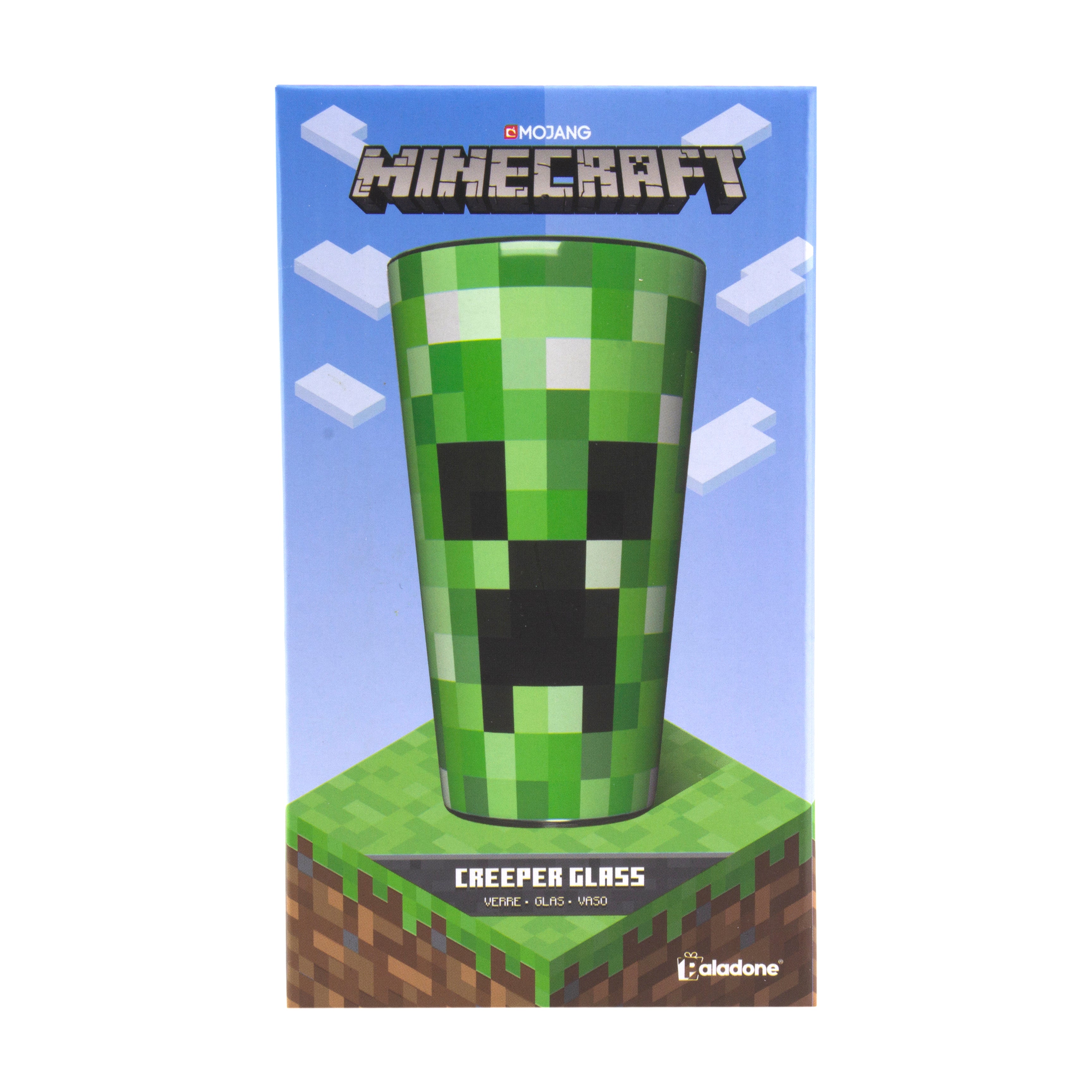 Vaso de Vidrio Creeper de Minecraft Termo Original - Fan Army