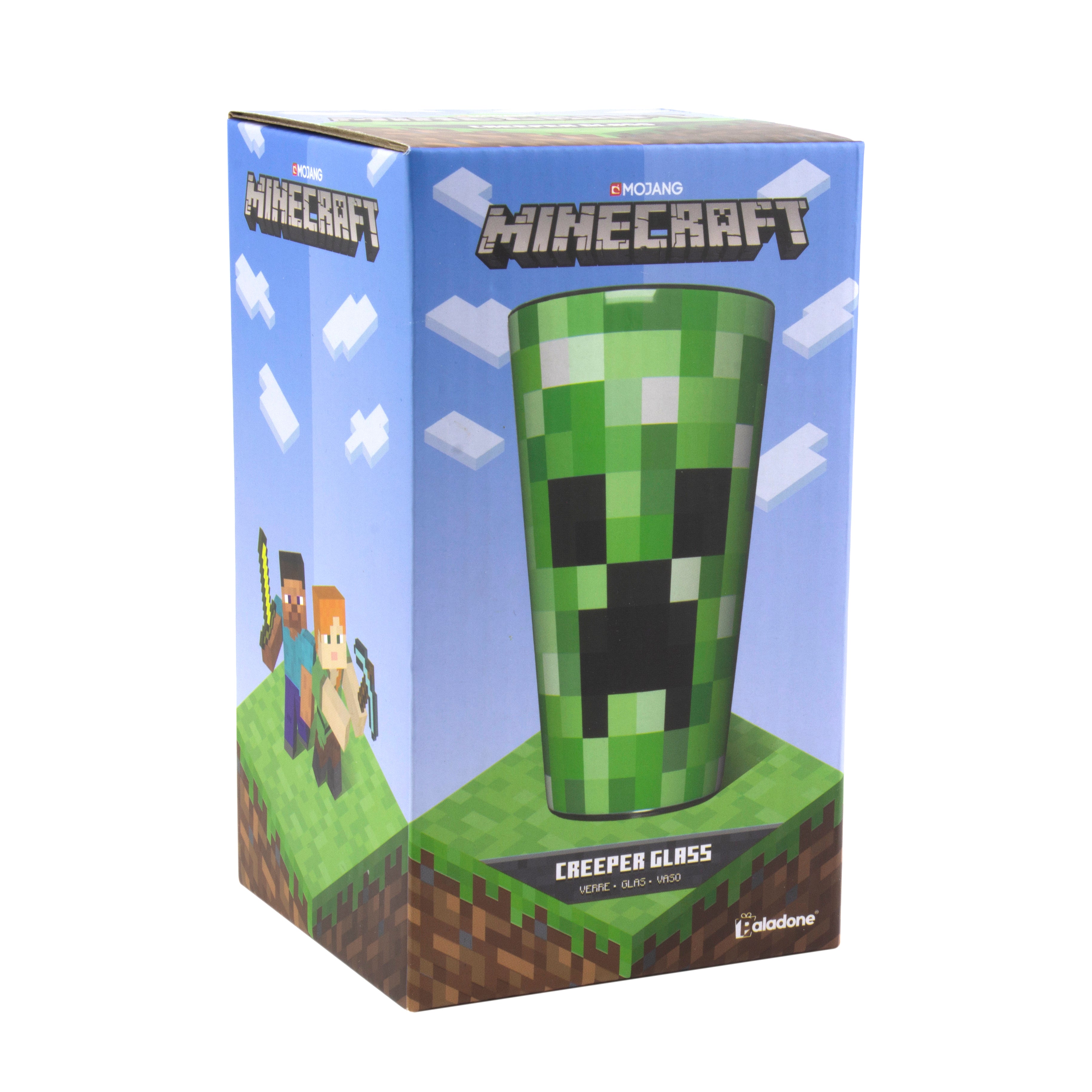 Vaso de Vidrio Creeper de Minecraft Termo Original - Fan Army