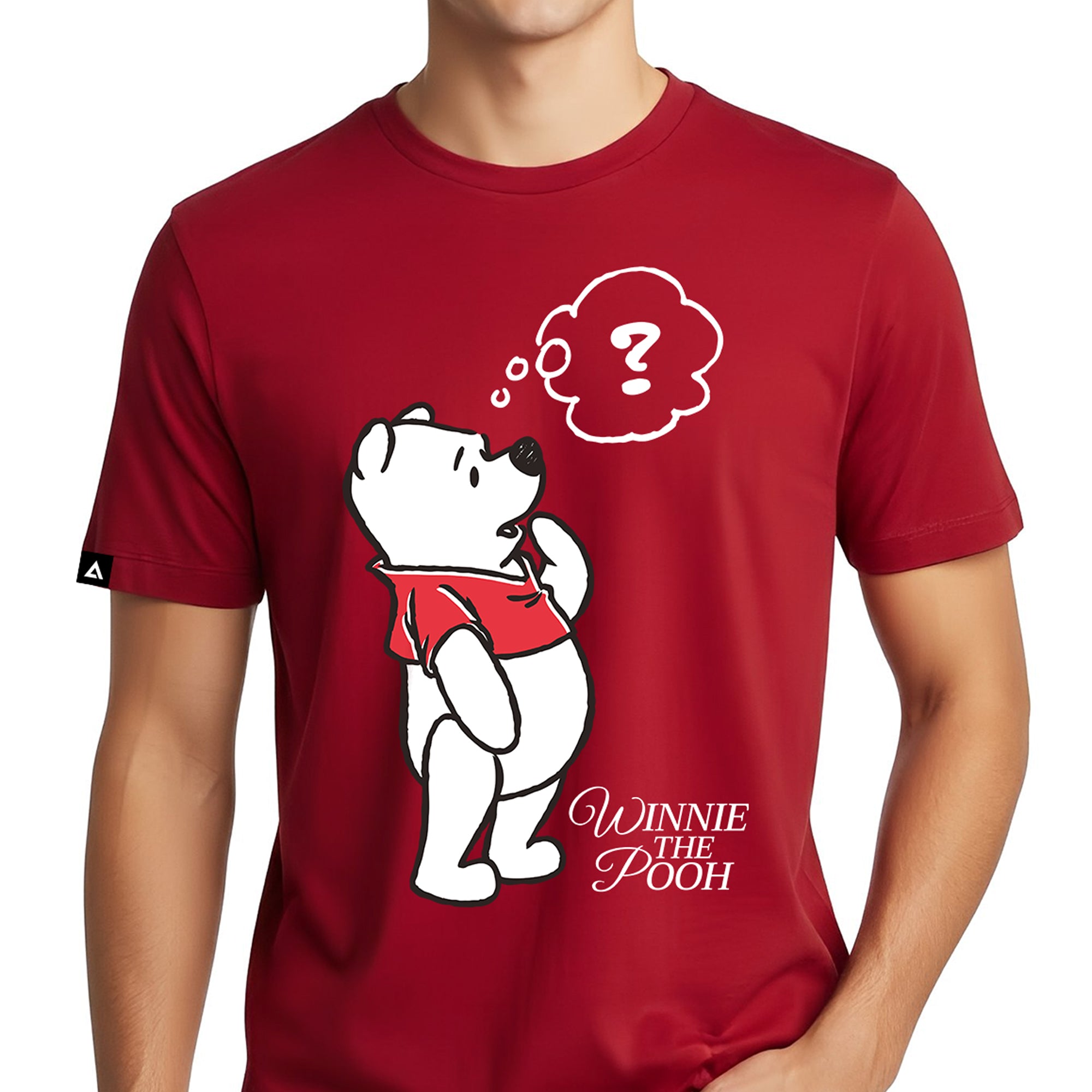 Playera Winnie the Pooh Hombre Mujer Rojo Clásicos Disney Original Hunny