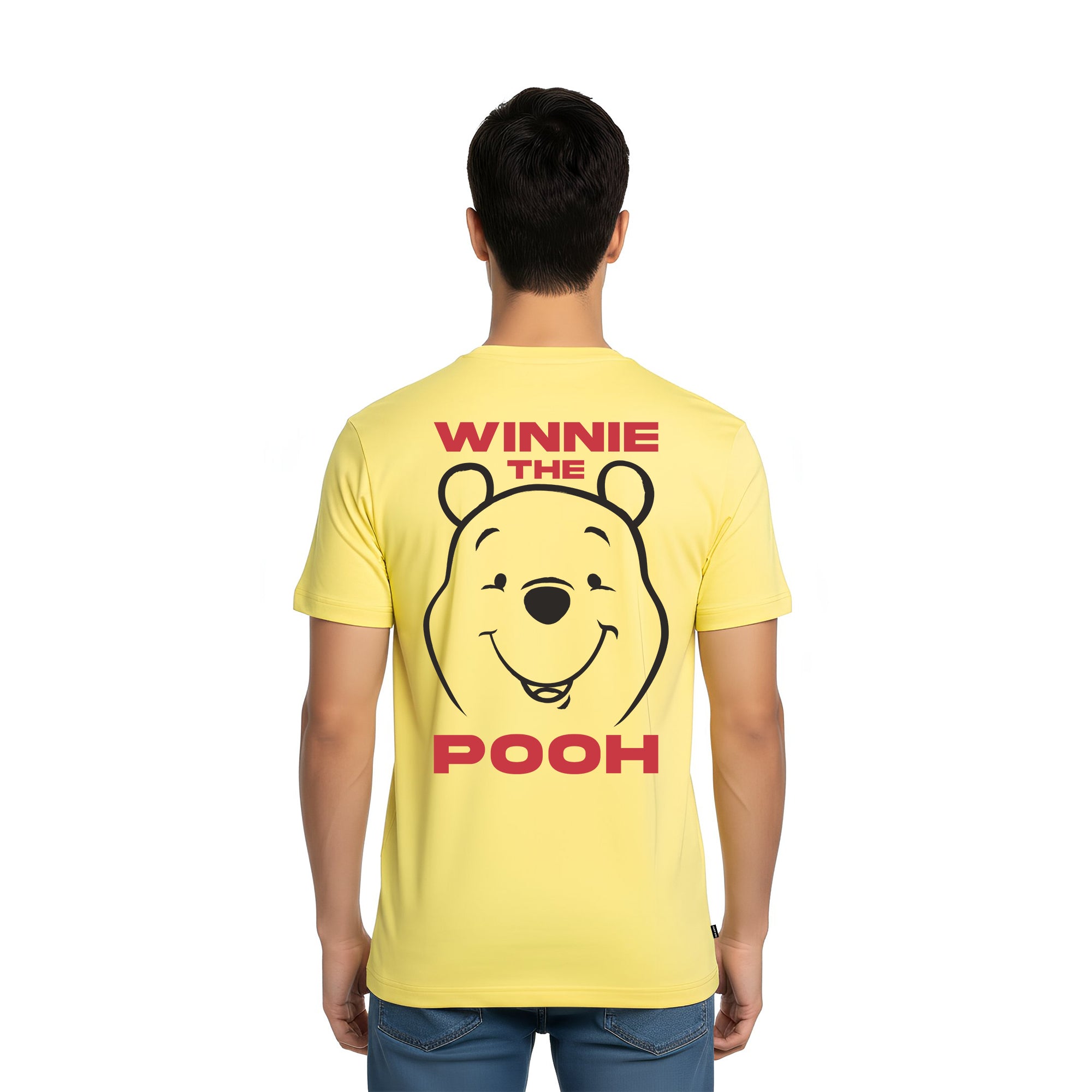 Playera Winnie the Pooh Hombre Mujer Amarillo Clásicos Disney Original Bees