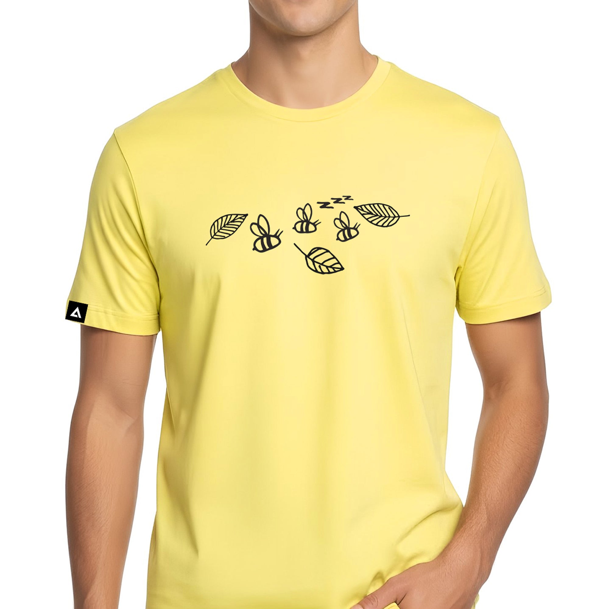 Playera Winnie the Pooh Hombre Mujer Amarillo Clásicos Disney Original Bees