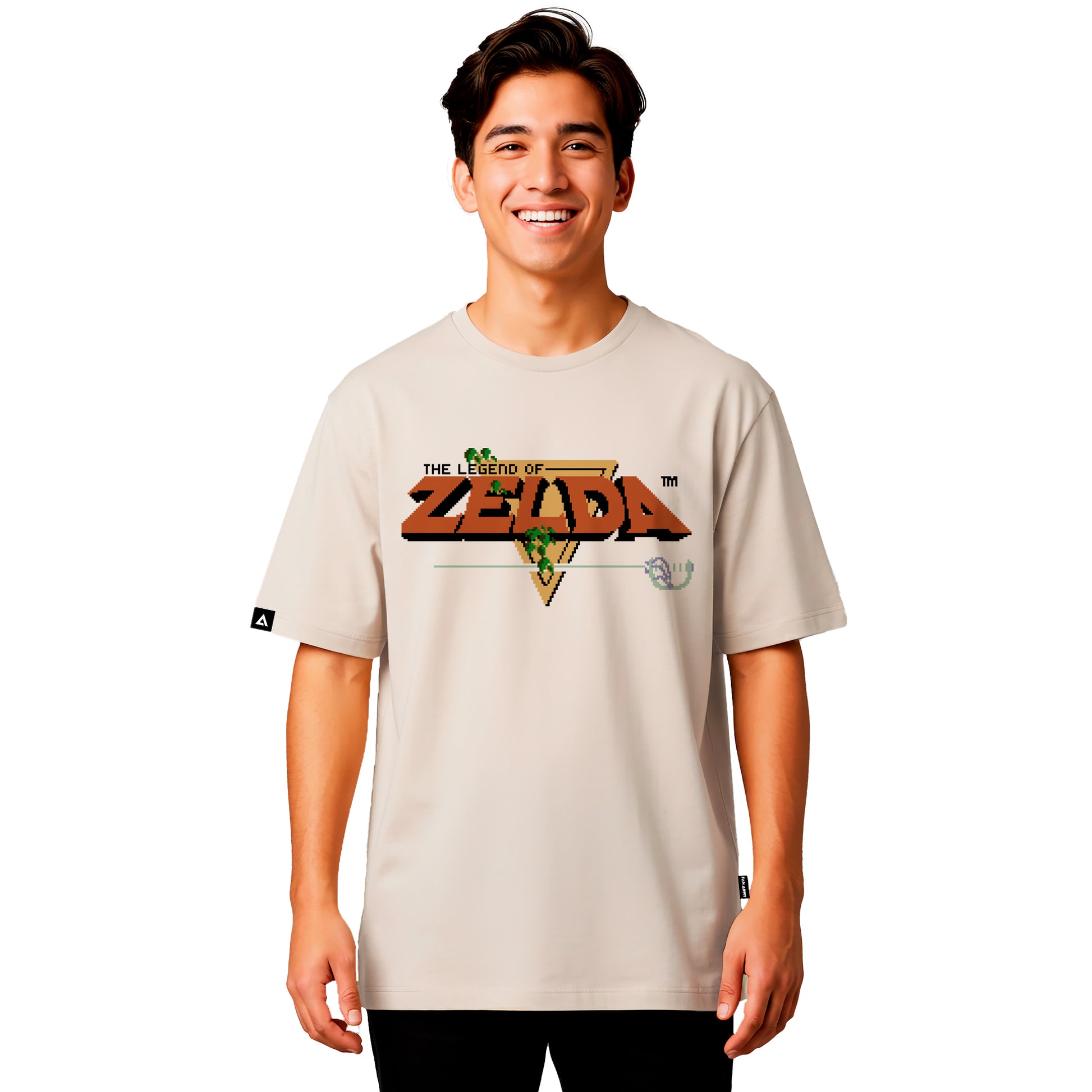 Playera Zelda Hombre Mujer Arena Pixels Nintendo Oficial - Fan Army