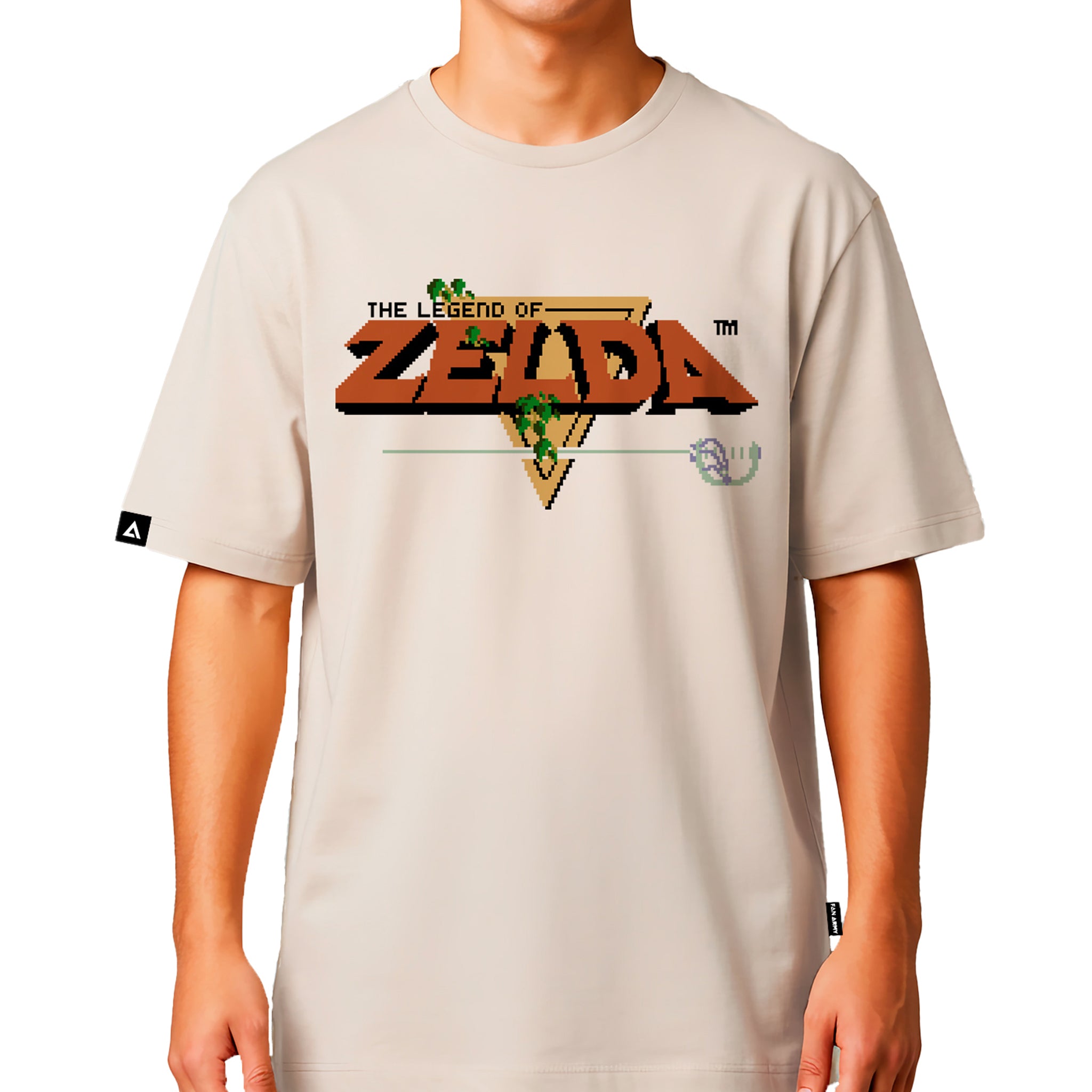 Playera Zelda Hombre Mujer Arena Pixels Nintendo Oficial - Fan Army