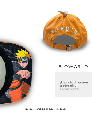 Gorra Naruto naranja vicera cruva Ichiraku Ramen para hombre y mujer