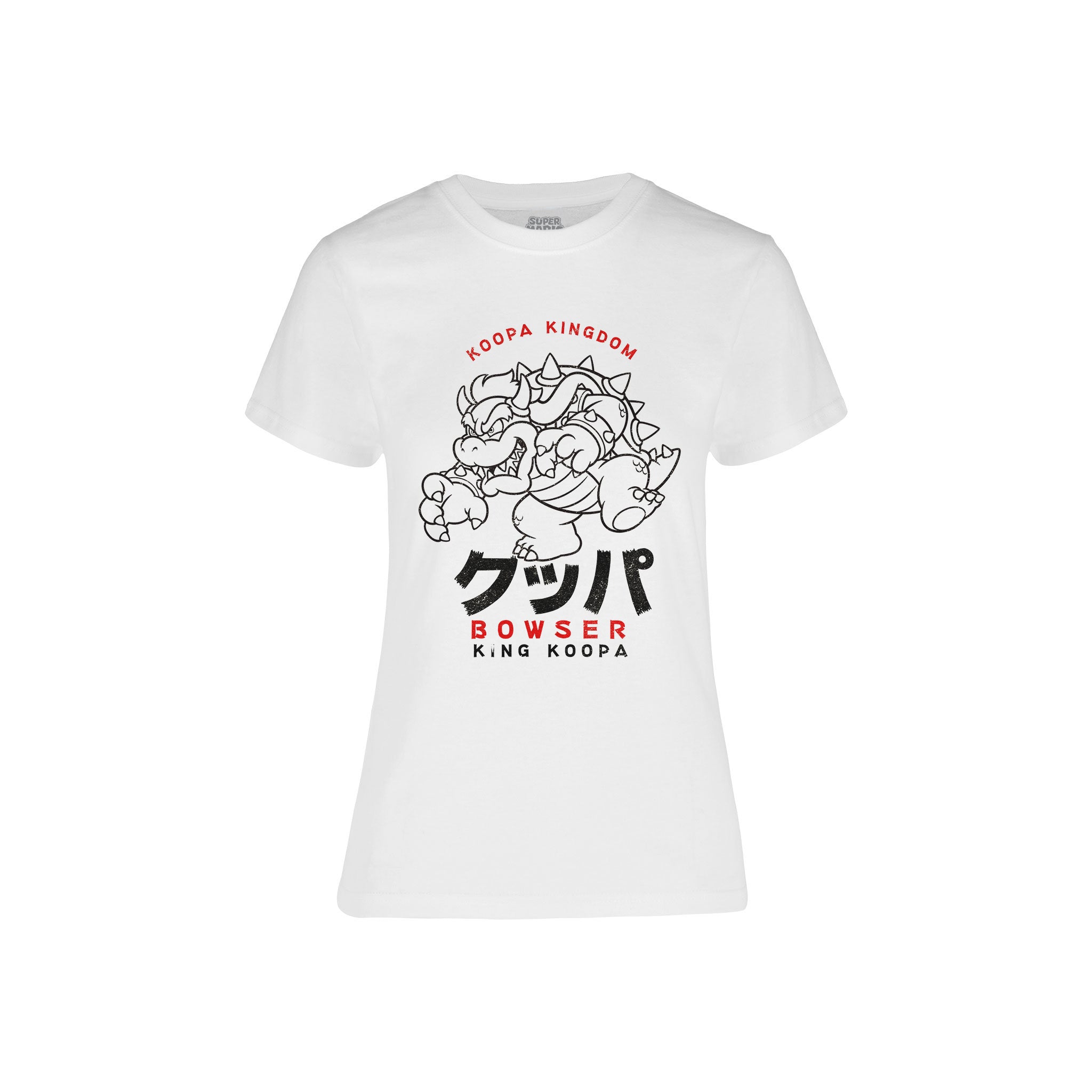 Playera para Mujer Nintendo – King Koopa Diseño Retro | Diseño Original - Fan Army